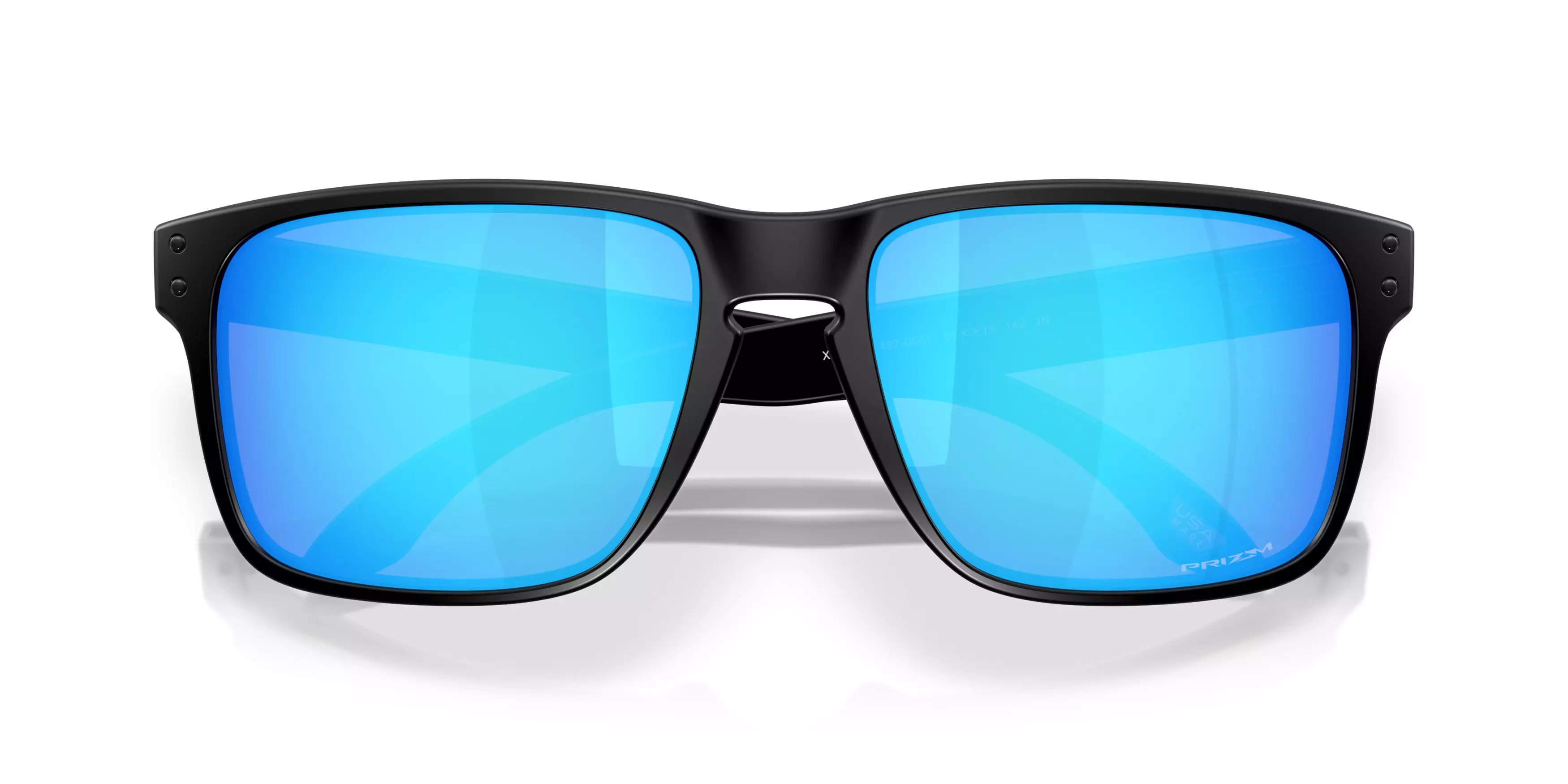 Oakley Holbrook XXL Prizm Sapphire Sunglasses - Matte Black - BLACK/BLUE