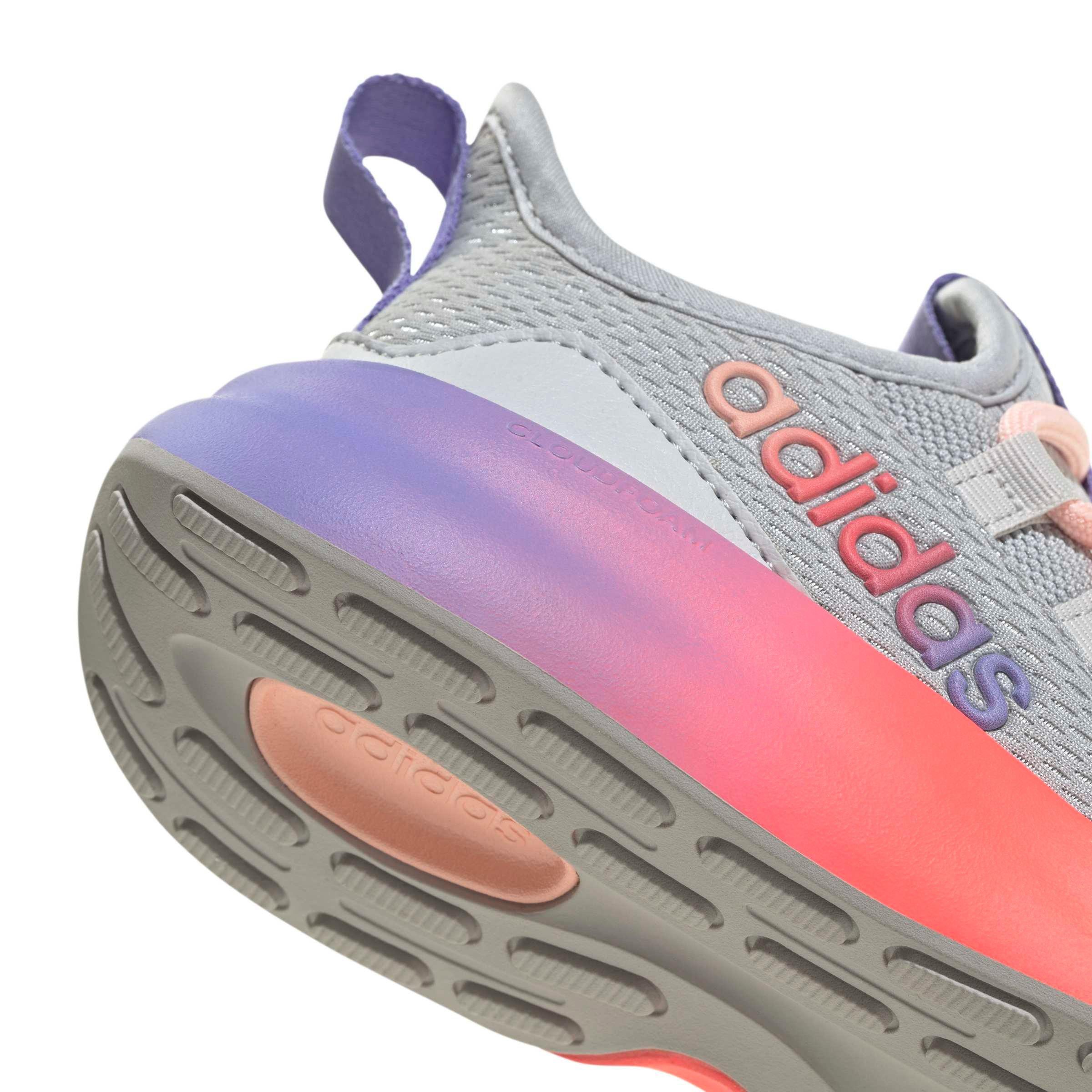 adidas Lite Racer Adapt 8.0 "Grey Two/Grey One/Purple Rush" Preschool Boys' Shoe - GREY/GREY/PURPLE