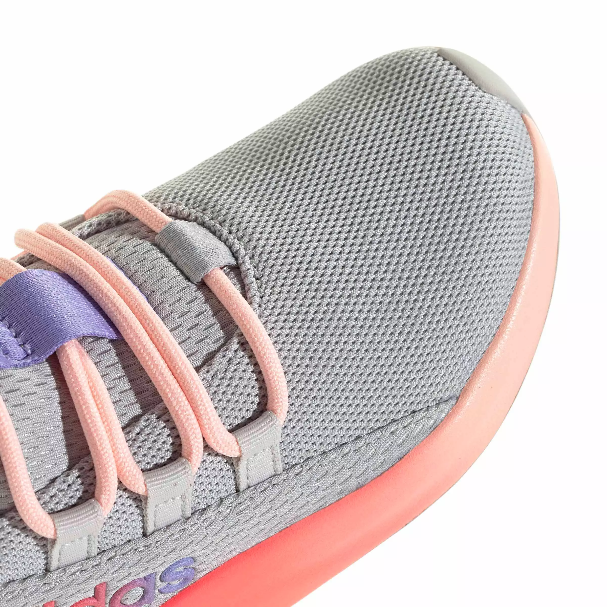 adidas Lite Racer Adapt 8.0 "Grey Two/Grey One/Purple Rush" Preschool Boys' Shoe - GREY/GREY/PURPLE