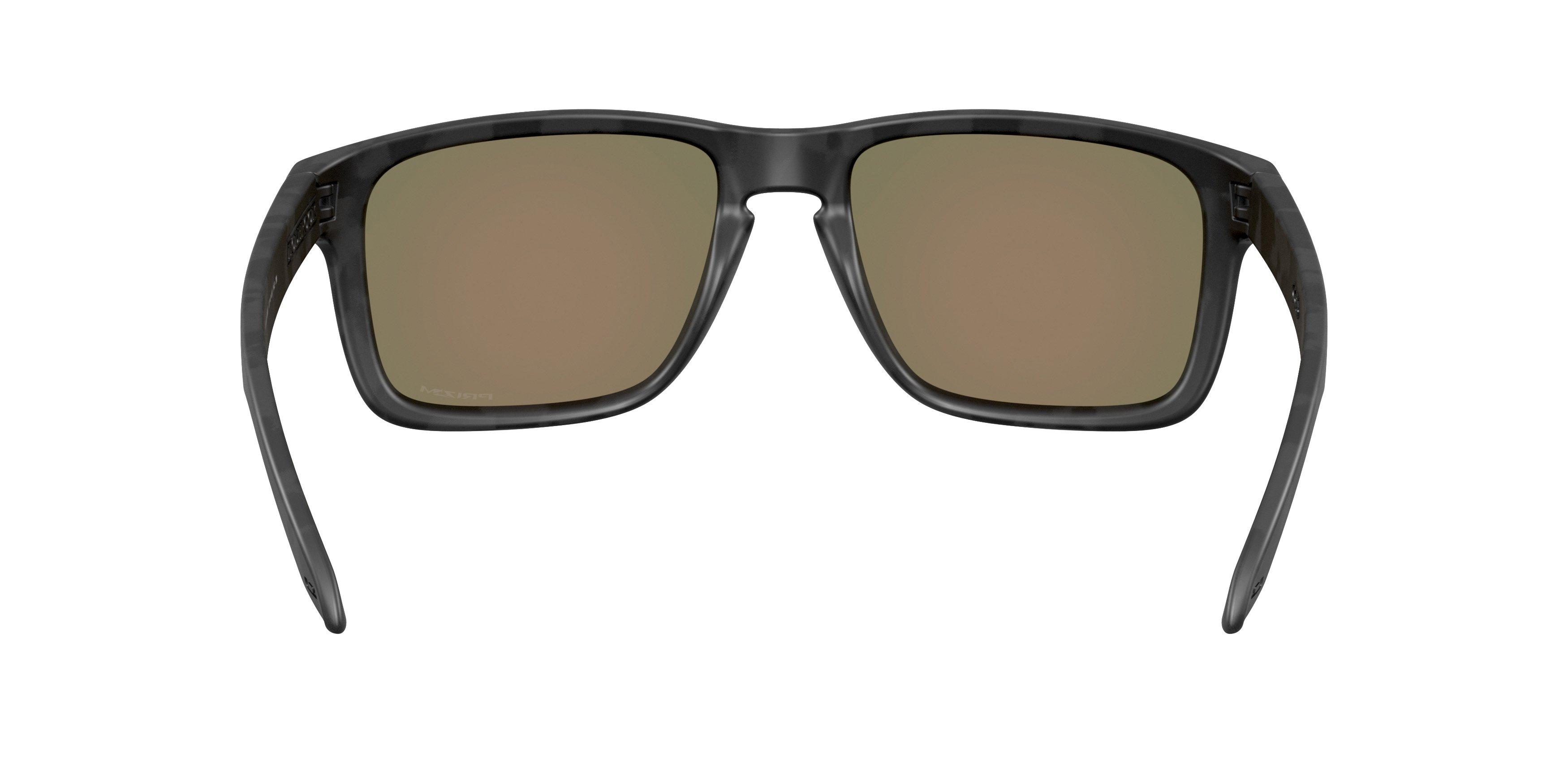 Oakley Holbrook XXL Prizm Ruby Sunglasses - Matte Black Camo - BLACK/RED Thumbnail View 2