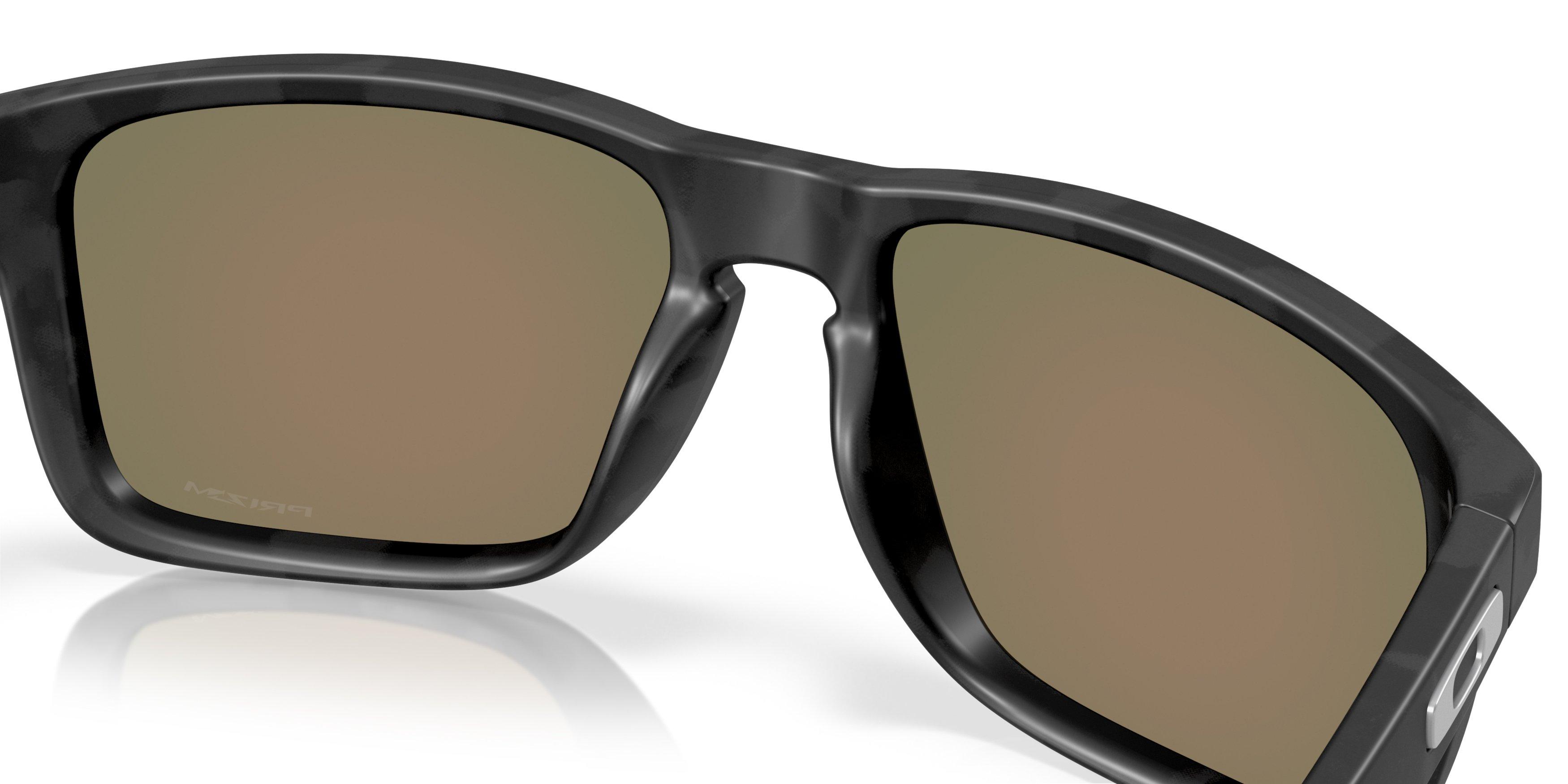 Oakley Holbrook XXL Prizm Ruby Sunglasses - Matte Black Camo - BLACK/RED Thumbnail View 6