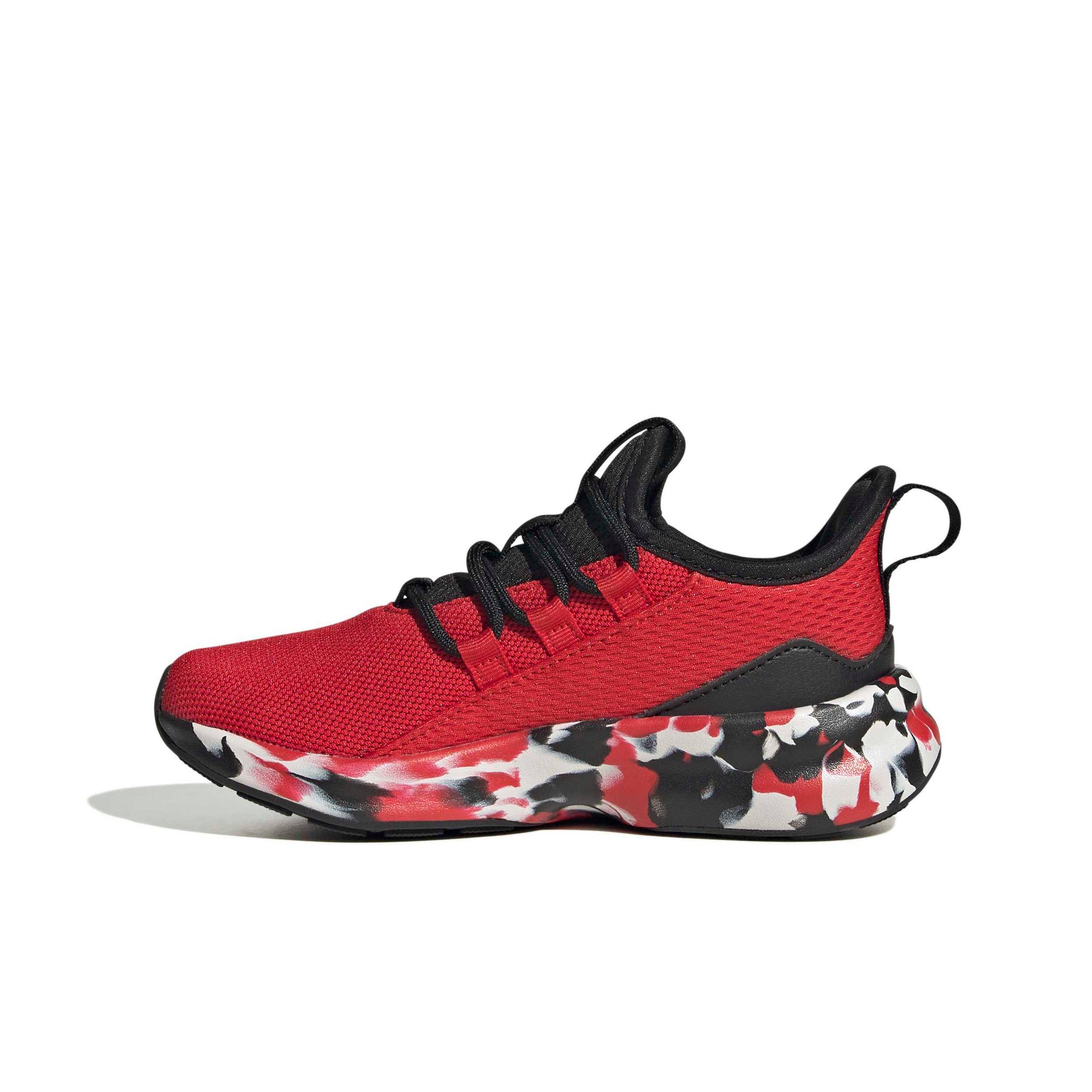adidas Lite Racer Adapt 8.0 "Better Scarlet/Core Black/Grey One" Preschool Boys' Shoe - SCARLET/BLACK/GREY