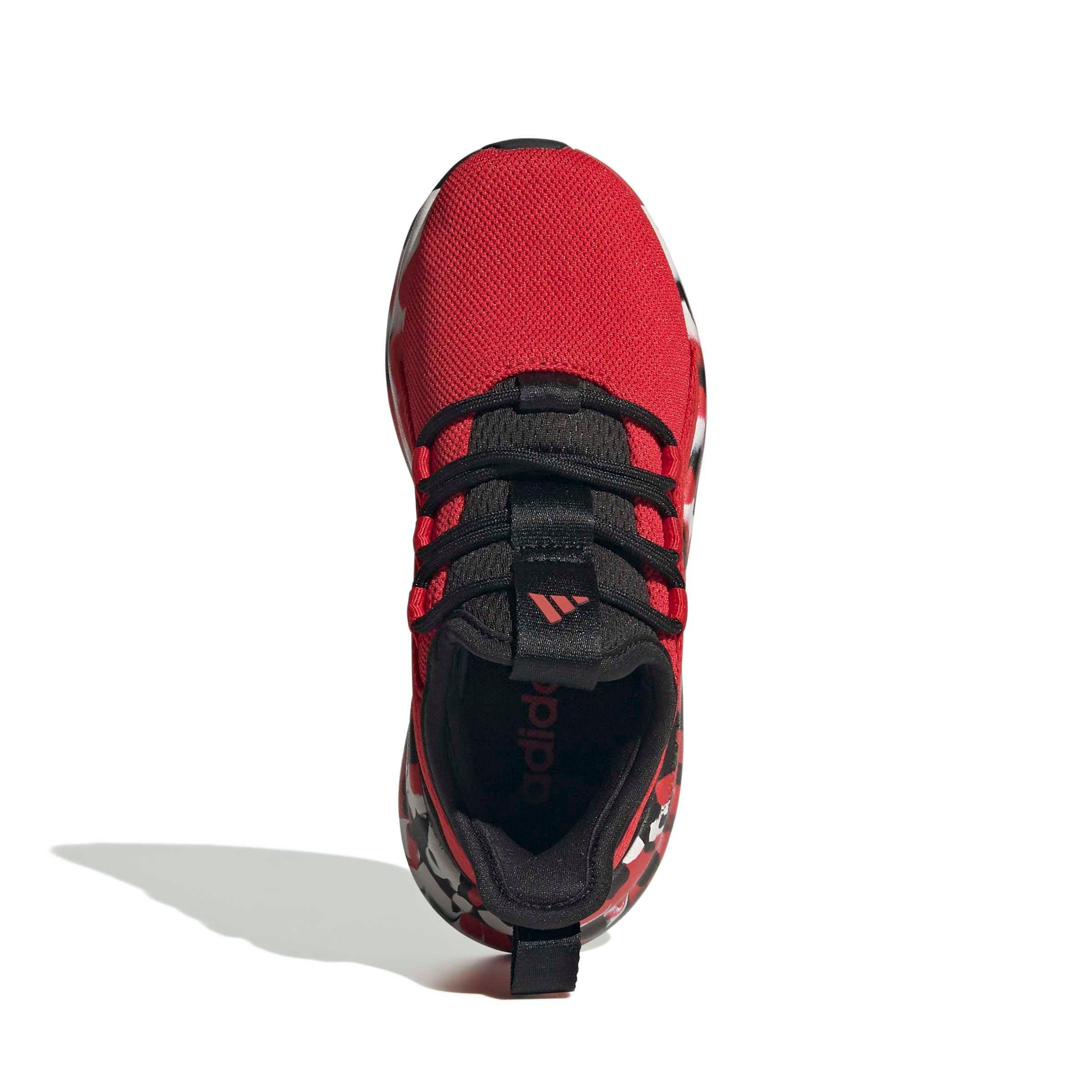 adidas Lite Racer Adapt 8.0 "Better Scarlet/Core Black/Grey One" Preschool Boys' Shoe - SCARLET/BLACK/GREY