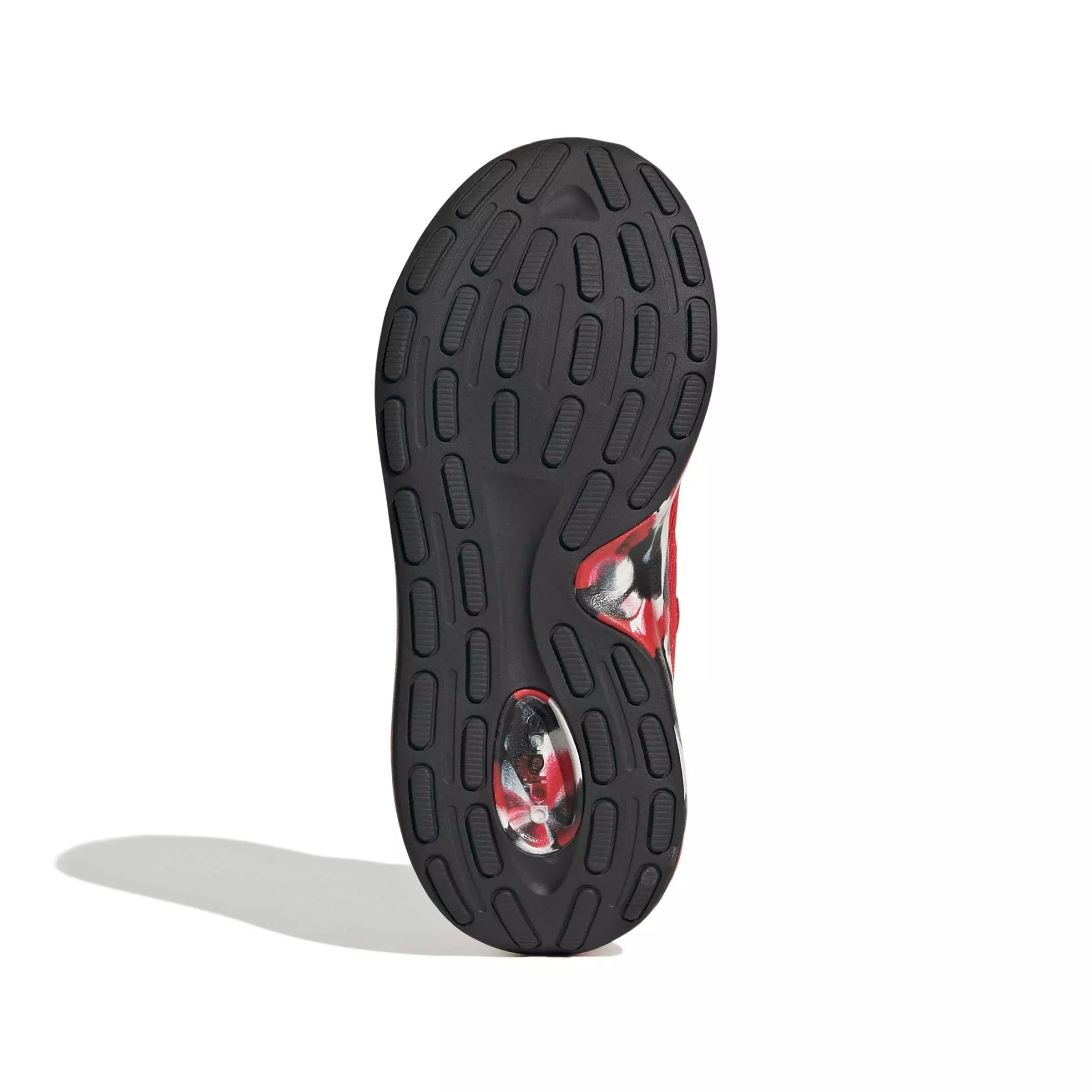 adidas Lite Racer Adapt 8.0 "Better Scarlet/Core Black/Grey One" Preschool Boys' Shoe - SCARLET/BLACK/GREY