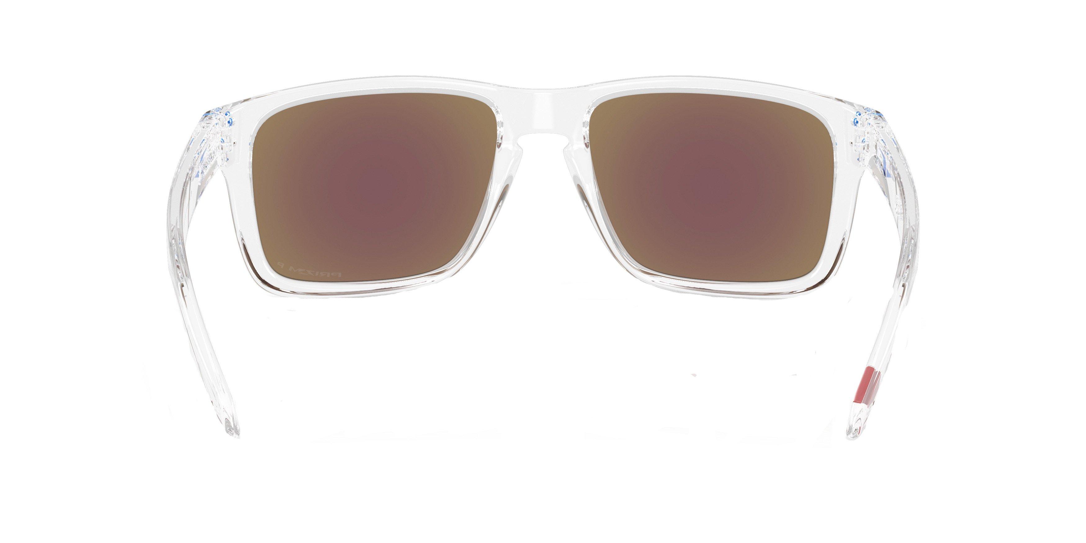 Oakley Holbrook XXL Prizm Sapphire Polarized Sunglasses - Polished Clear - CLEAR/BLUE Thumbnail View 2