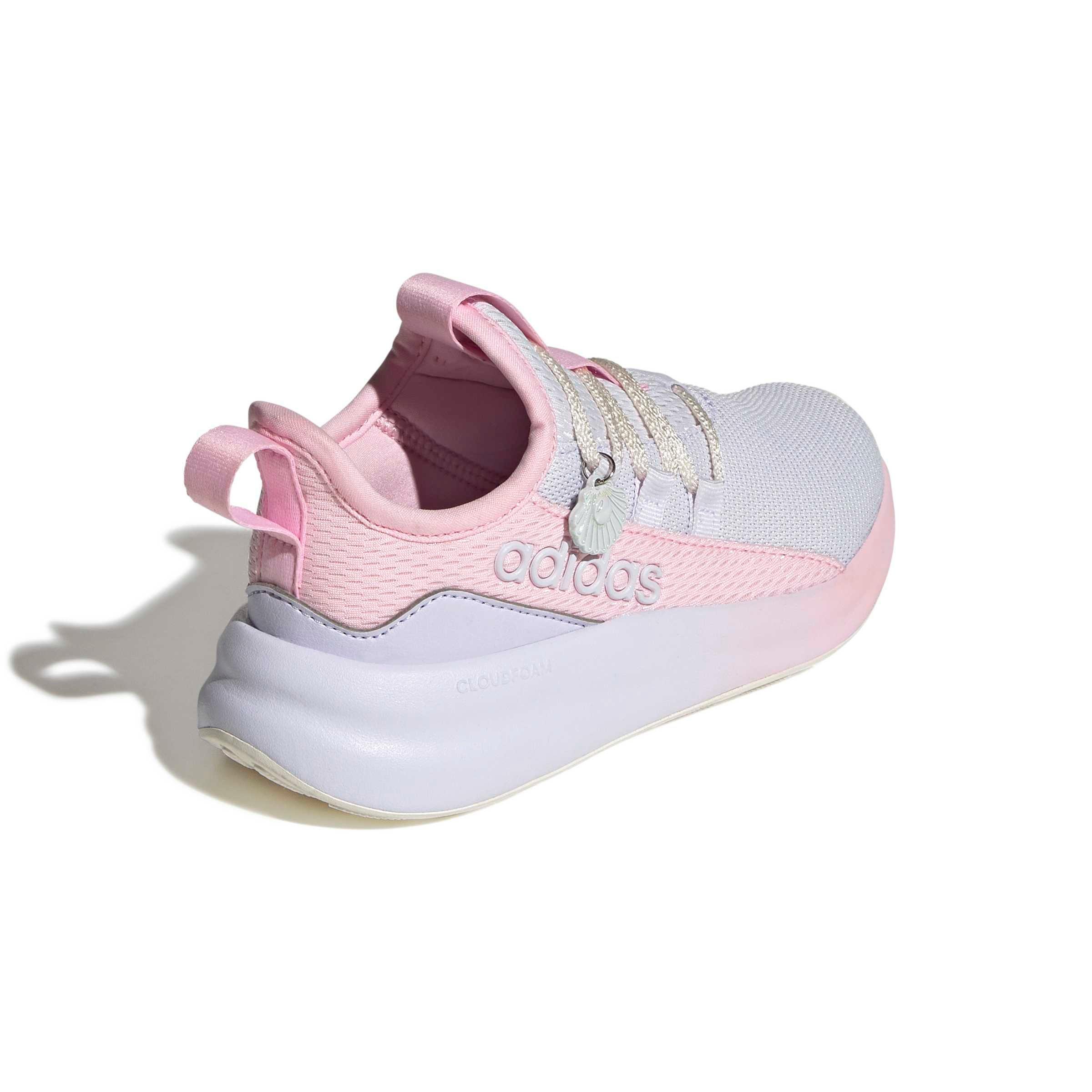 adidas Lite Racer Adapt 8.0 "Frozen Purple/Clear Pink/Core White" Preschool Girls' Shoe - PURPLE/PINK/WHITE