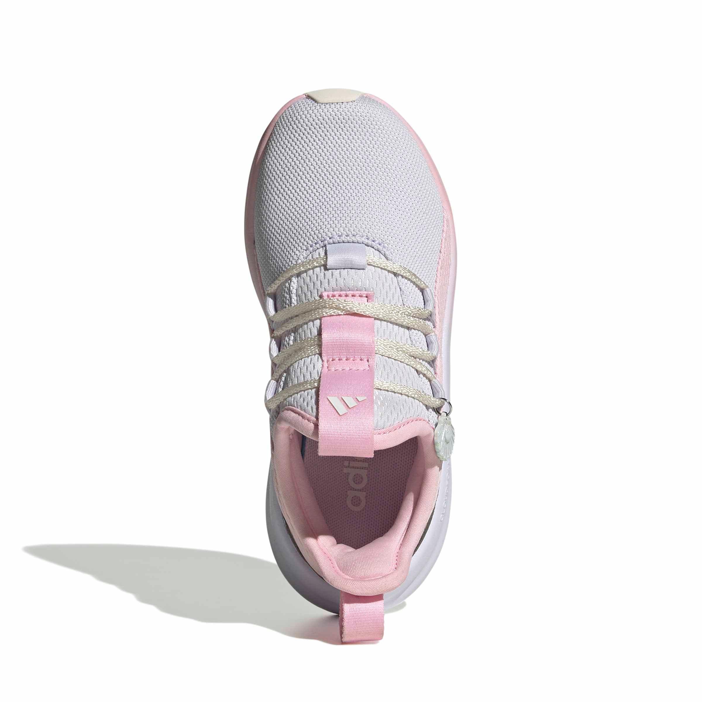 adidas Lite Racer Adapt 8.0 "Frozen Purple/Clear Pink/Core White" Preschool Girls' Shoe - PURPLE/PINK/WHITE