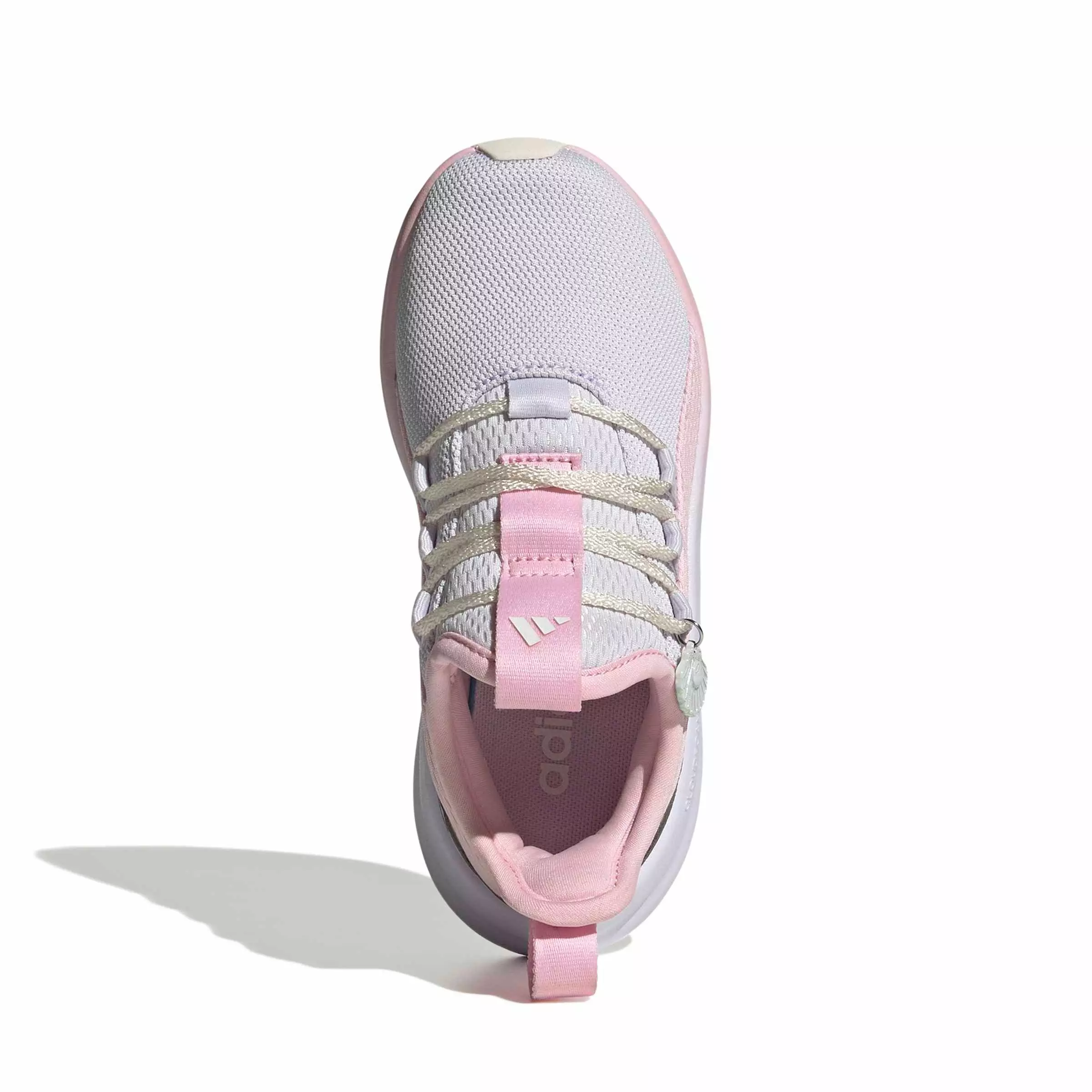 adidas Lite Racer Adapt 8.0 "Frozen Purple/Clear Pink/Core White" Preschool Girls' Shoe - PURPLE/PINK/WHITE