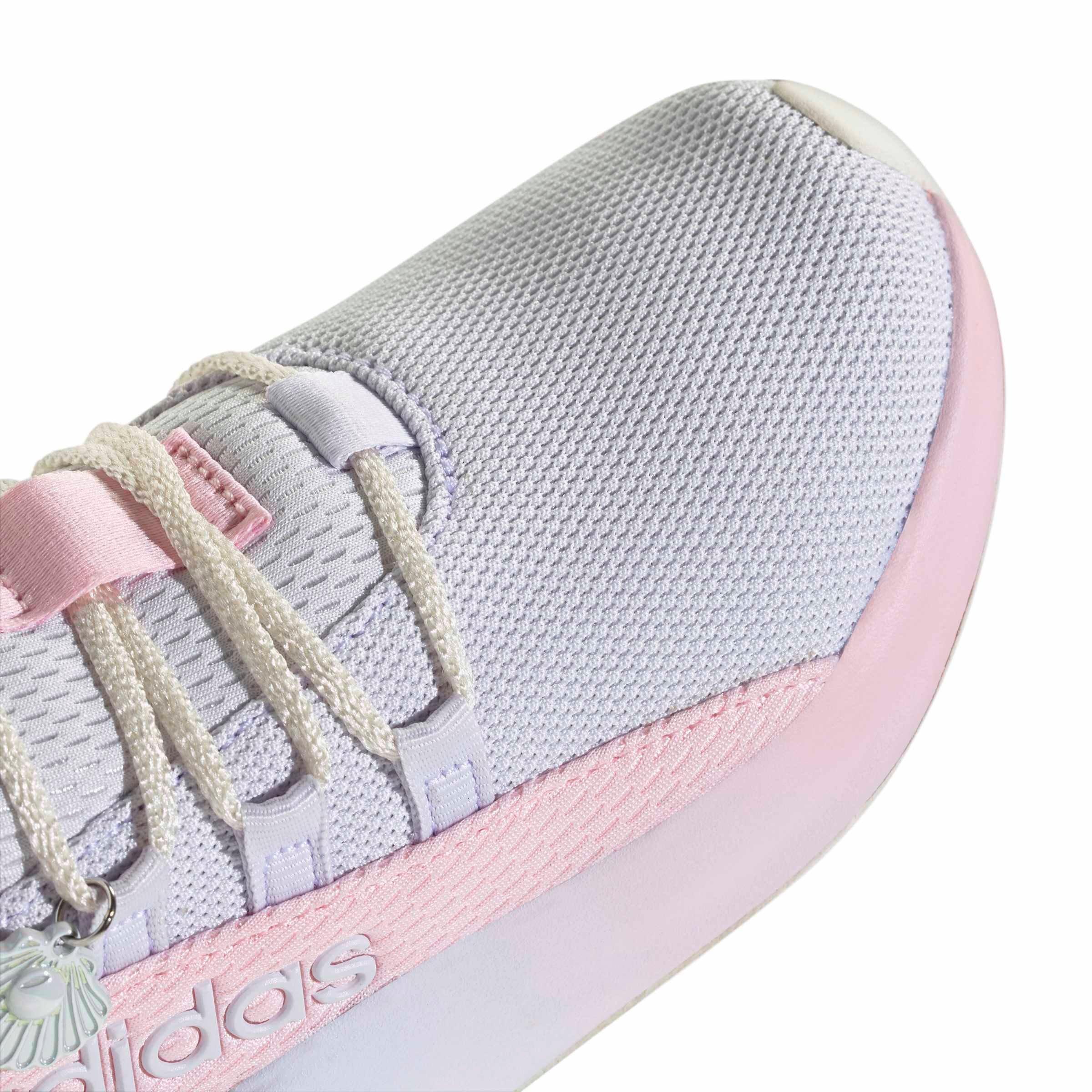 adidas Lite Racer Adapt 8.0 "Frozen Purple/Clear Pink/Core White" Preschool Girls' Shoe - PURPLE/PINK/WHITE
