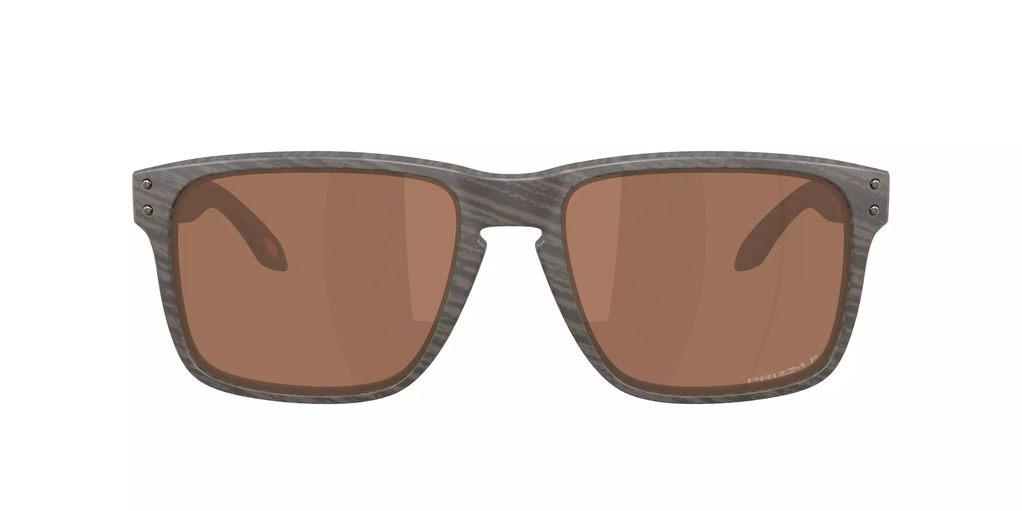 Oakley Holbrook XXL Prizm Tungsten Polarized Sunglasses - Woodgrain - BROWN