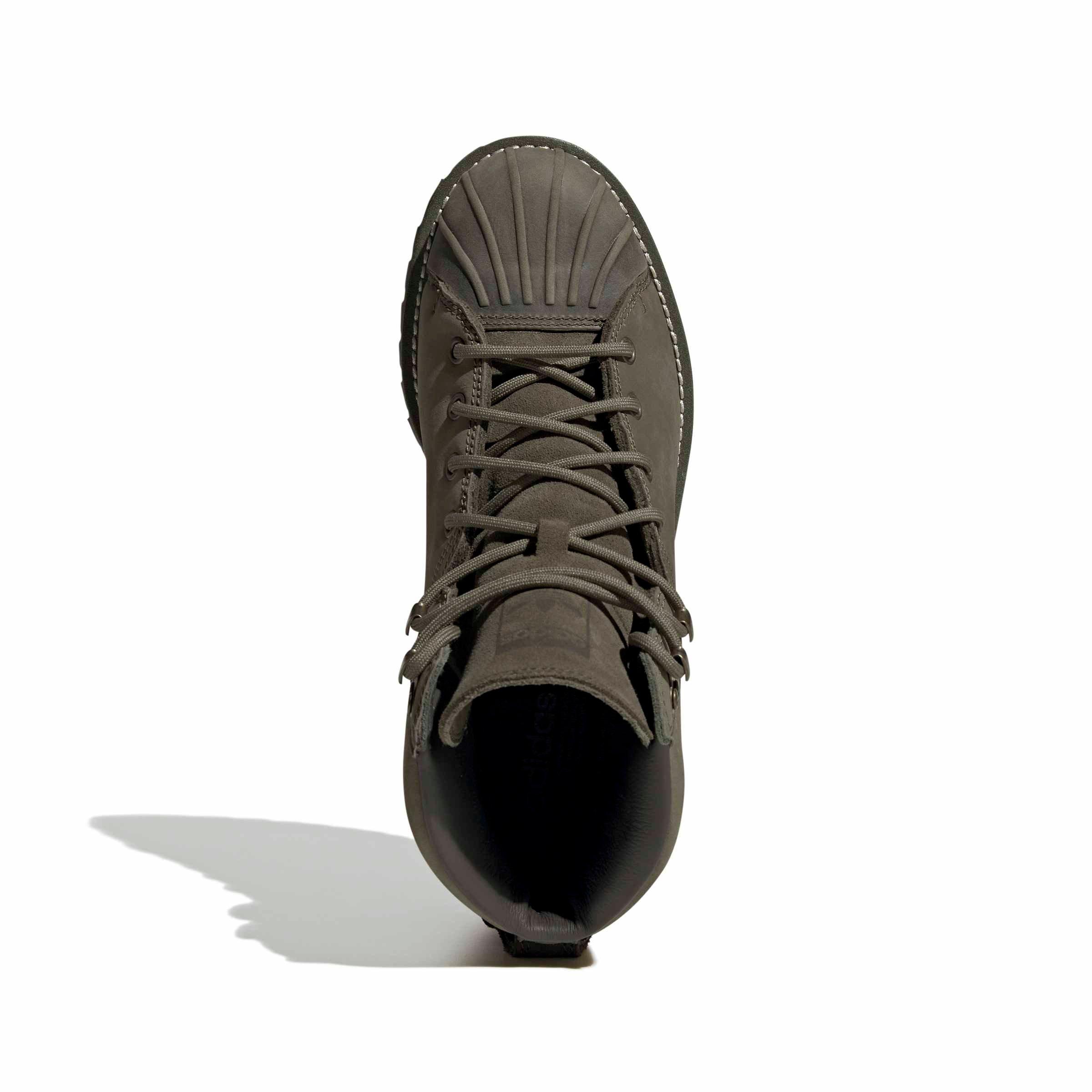 adidas Originals Superstar "Olive Strata/Olive Strata/Shadow Olive" Men's Boot - OLIVE/OLIVE/OLIVE Thumbnail View 5