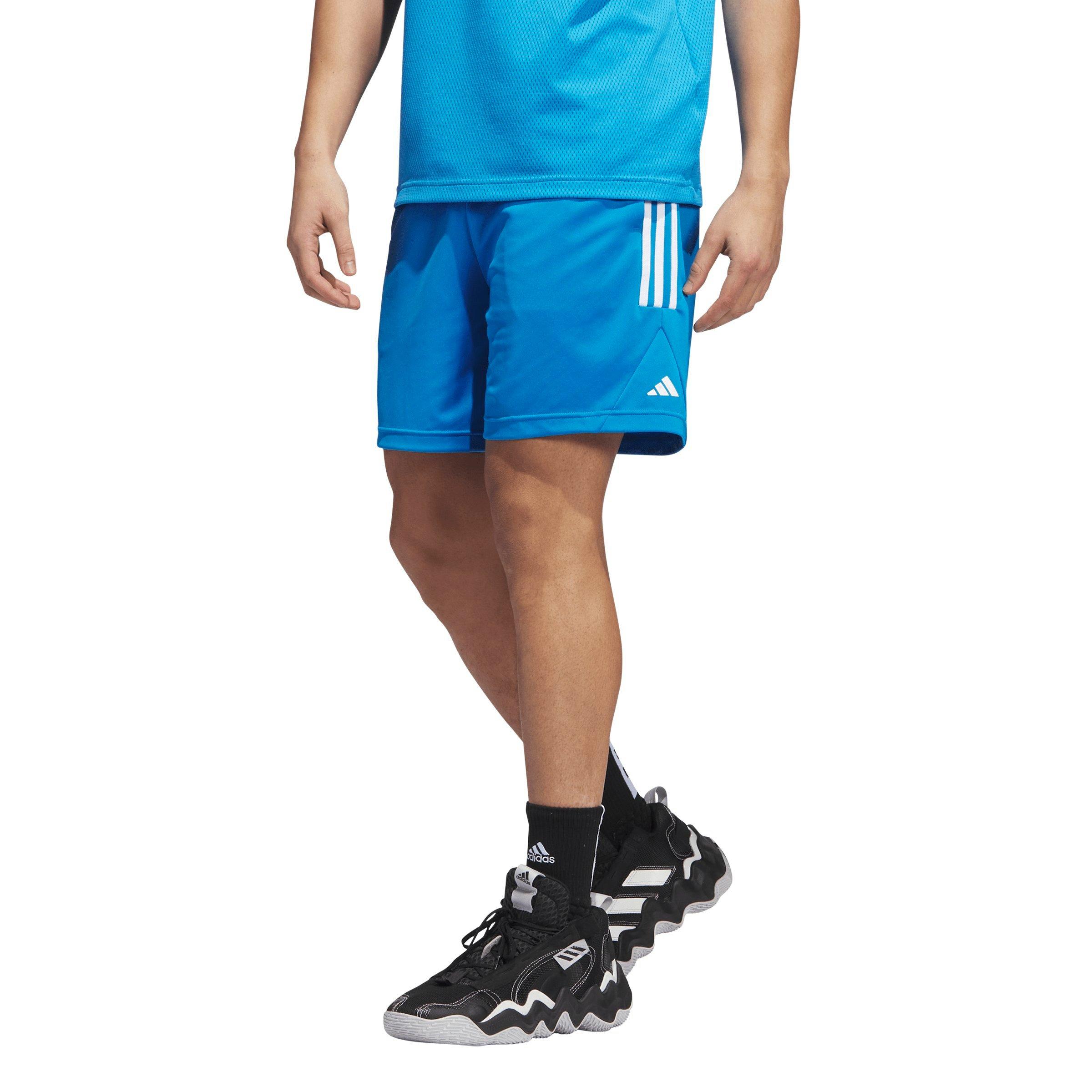 Adidas Legends 3 Stripes Mens Basketball Shorts