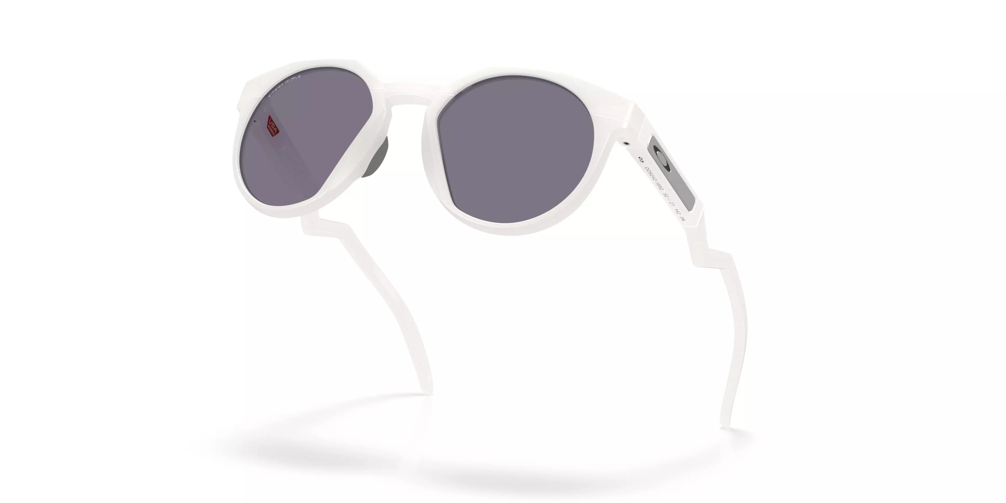 Oakley HSTN Prizm Grey Sunglasses - Transparent Mist - CLEAR/GREY