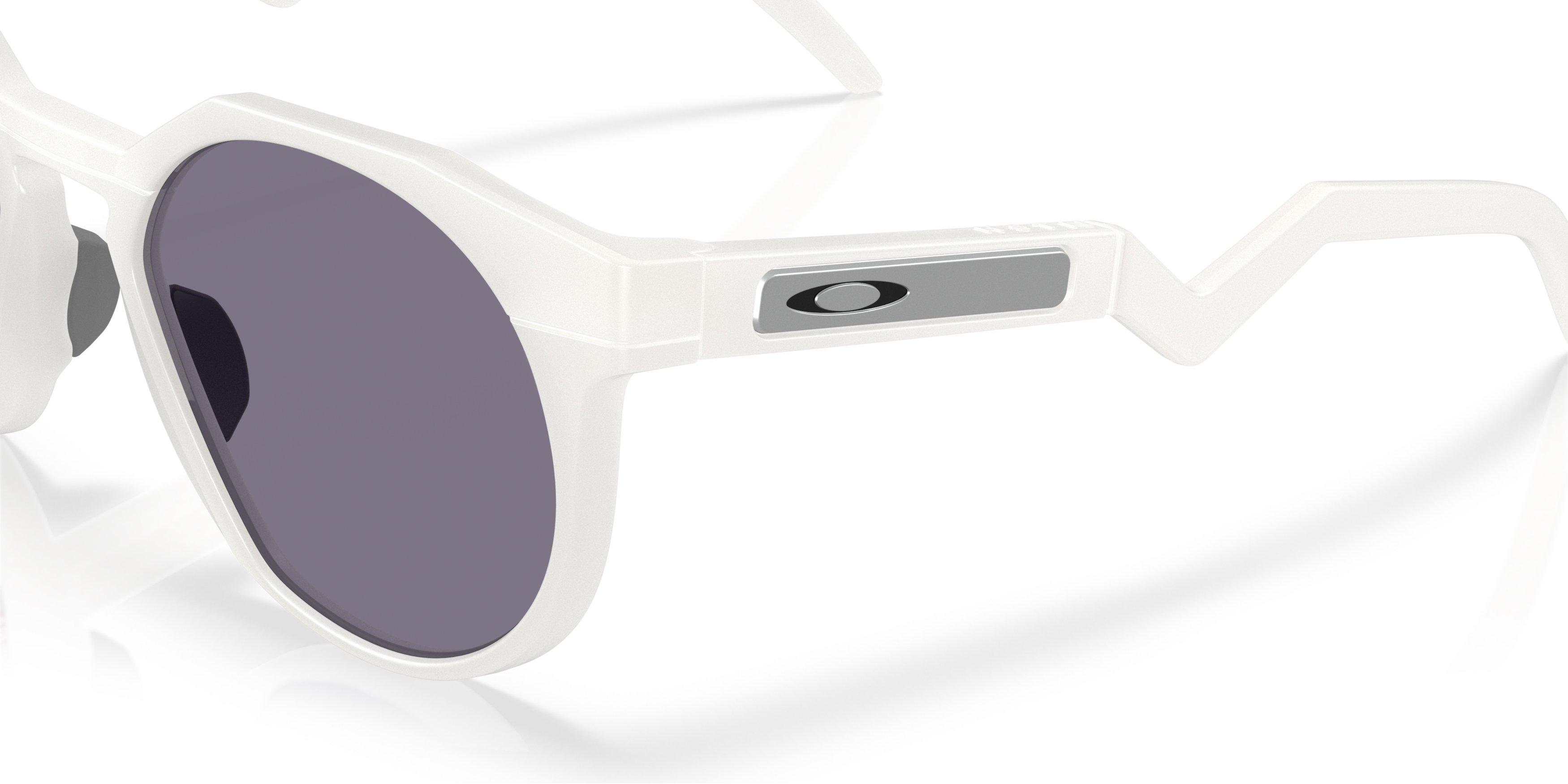 Oakley HSTN Prizm Grey Sunglasses - Transparent Mist - CLEAR/GREY Thumbnail View 5