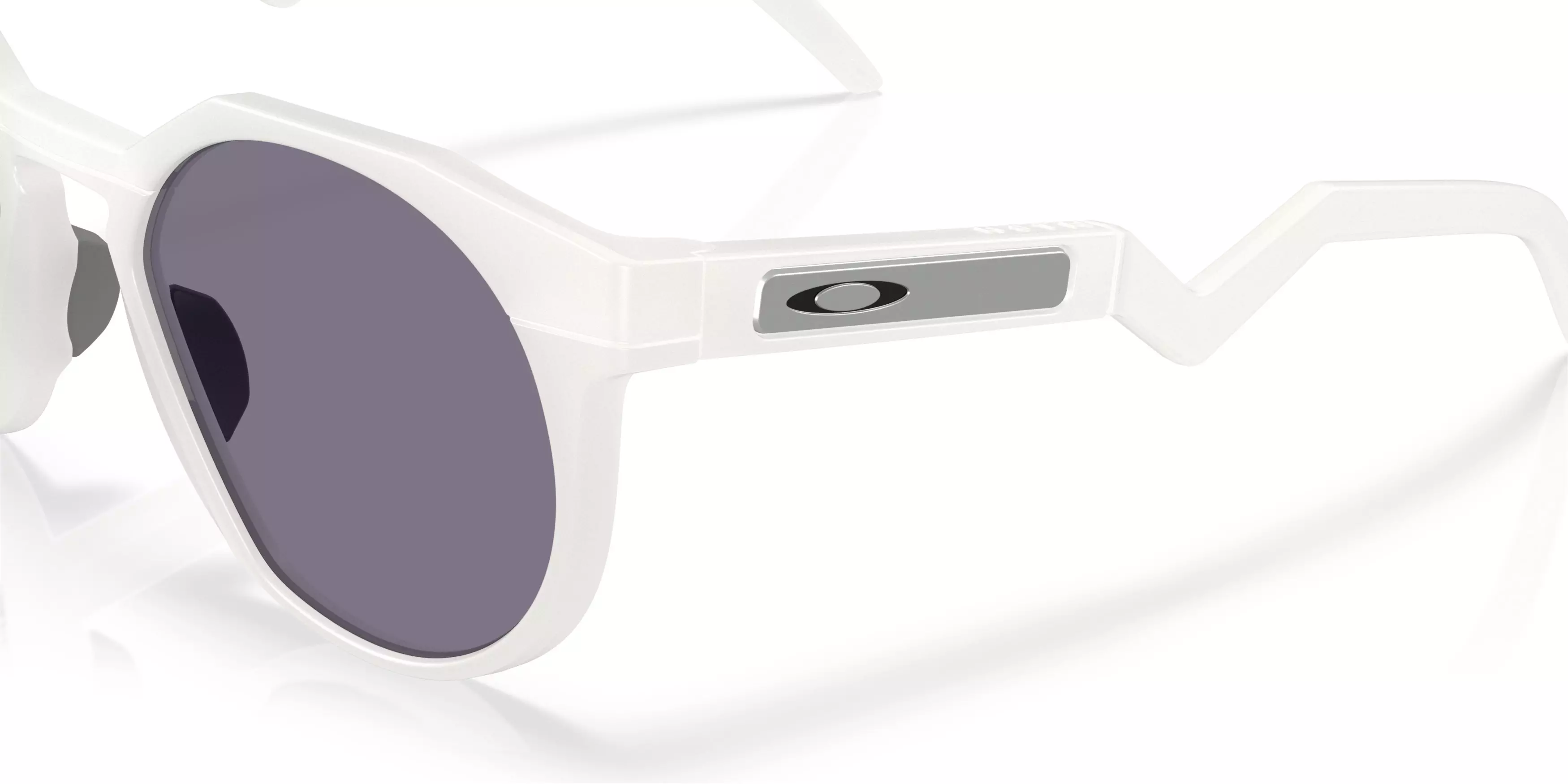 Oakley HSTN Prizm Grey Sunglasses - Transparent Mist - CLEAR/GREY