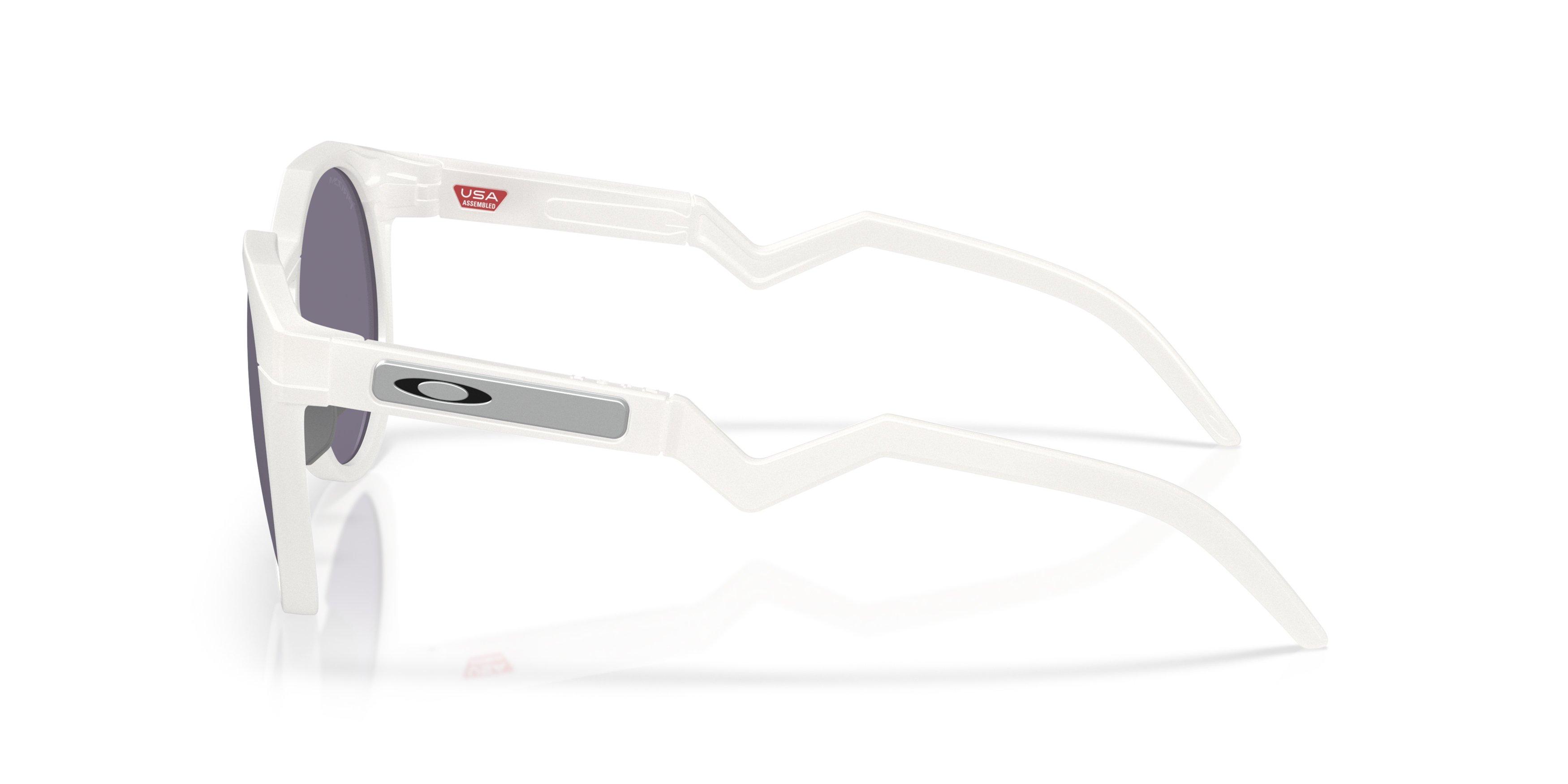 Oakley HSTN Prizm Grey Sunglasses - Transparent Mist - CLEAR/GREY Thumbnail View 8