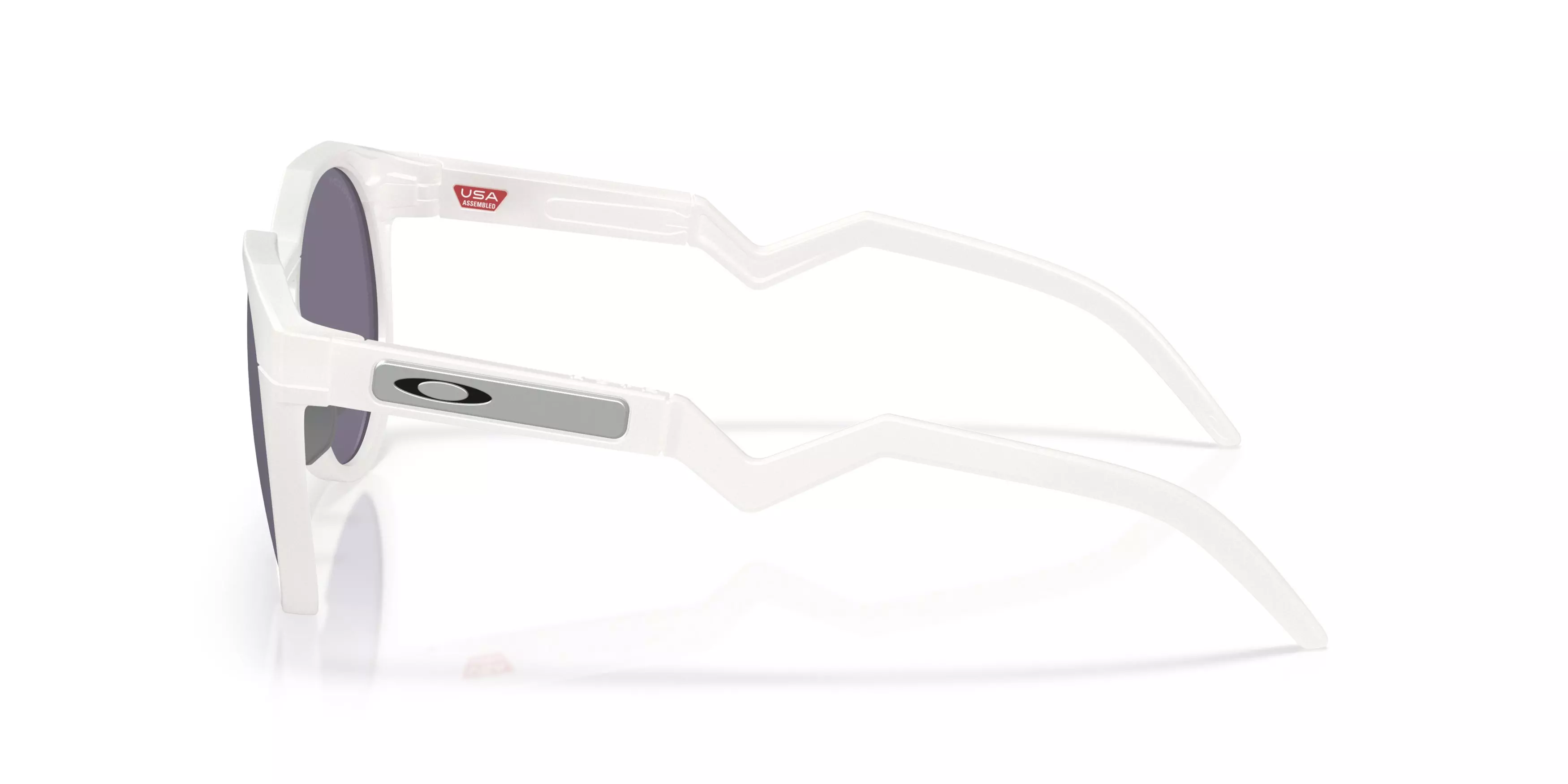 Oakley HSTN Prizm Grey Sunglasses - Transparent Mist - CLEAR/GREY