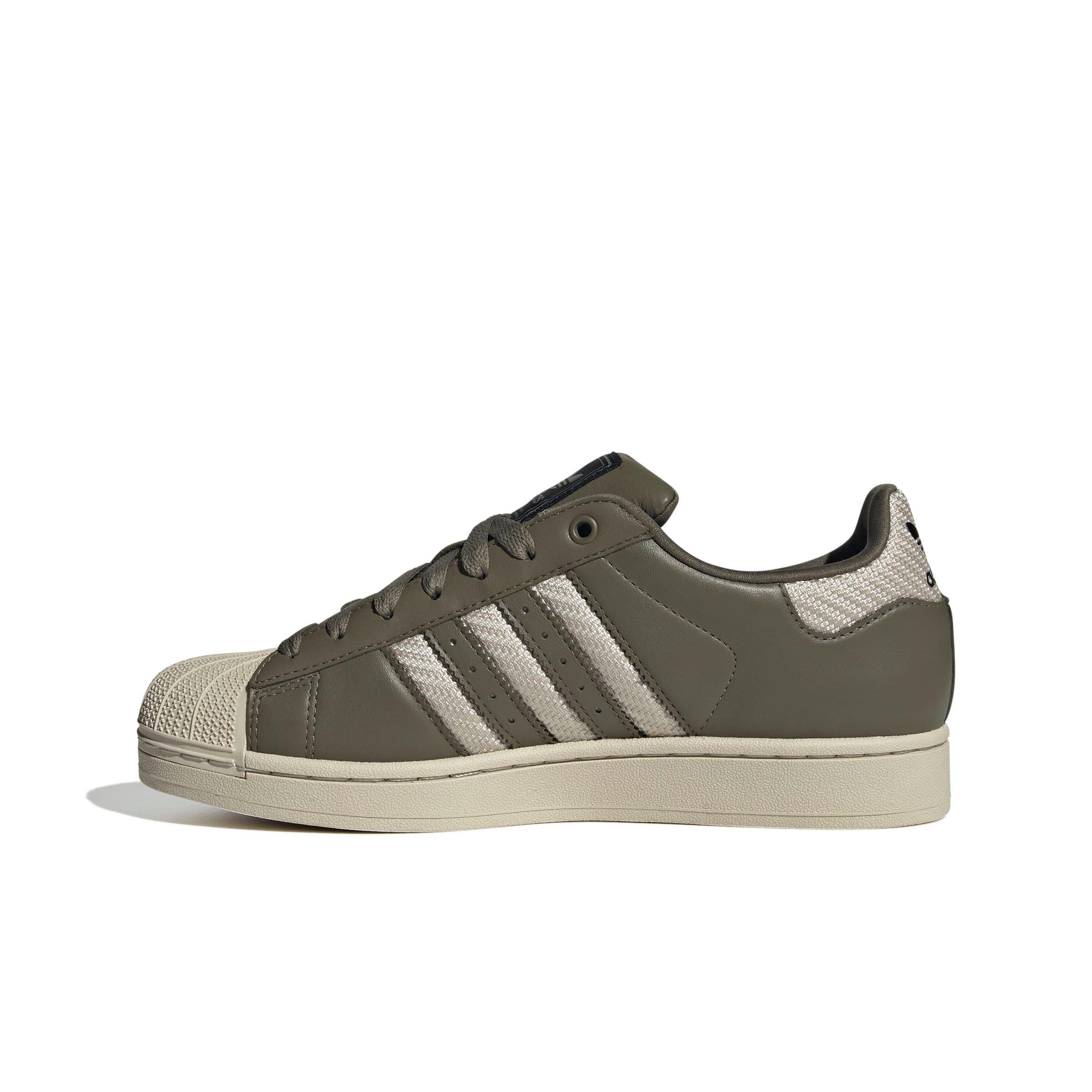adidas Originals Men's Casual Leather Shoes - Khaki