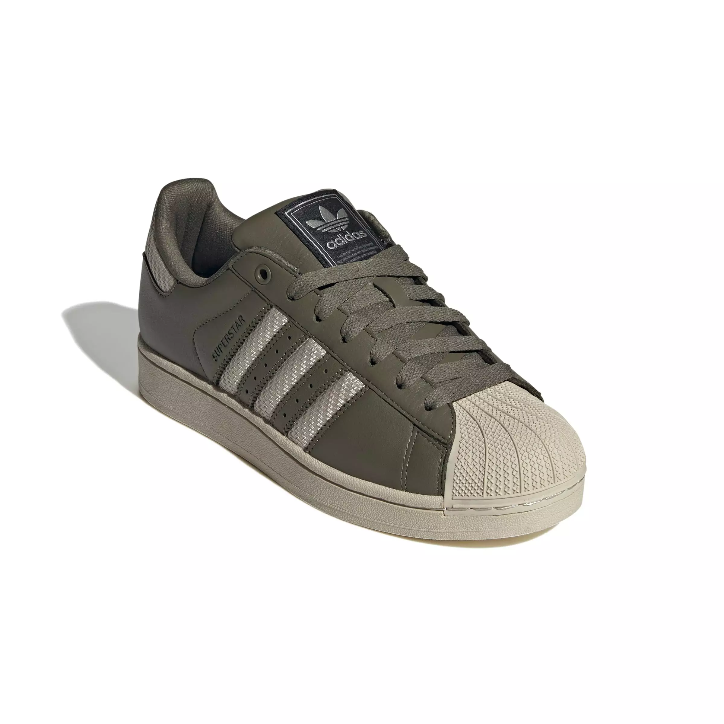adidas Originals Superstar II "Medium Dark Khaki/Clear Brown/Core Black" Men's Shoe - MD DK KHAKI/BROWN/BLACK