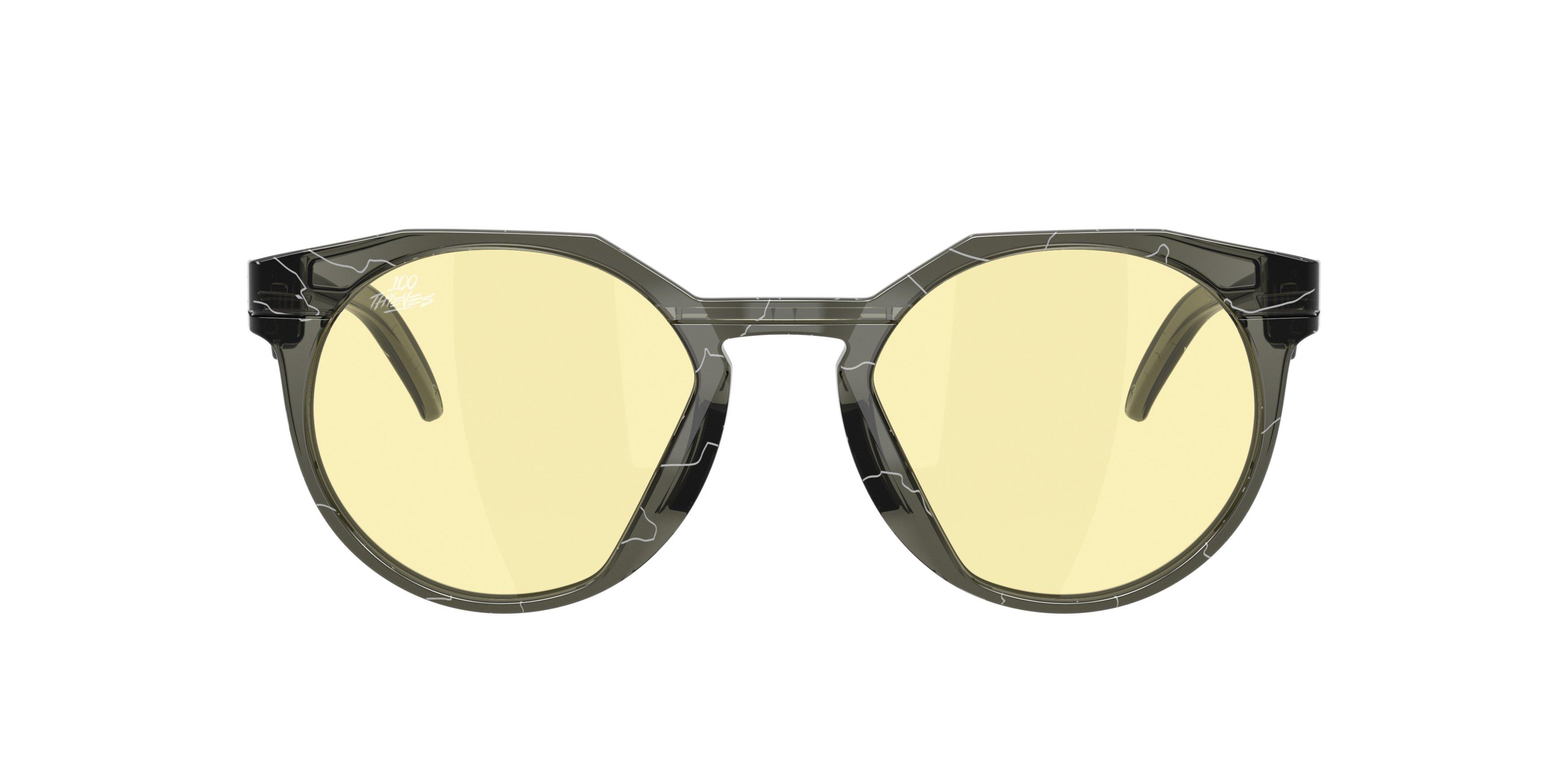 Oakley HSTN Prizm Gaming Sunglasses - Grey Smoke - GREY/YELLOW Thumbnail View 3