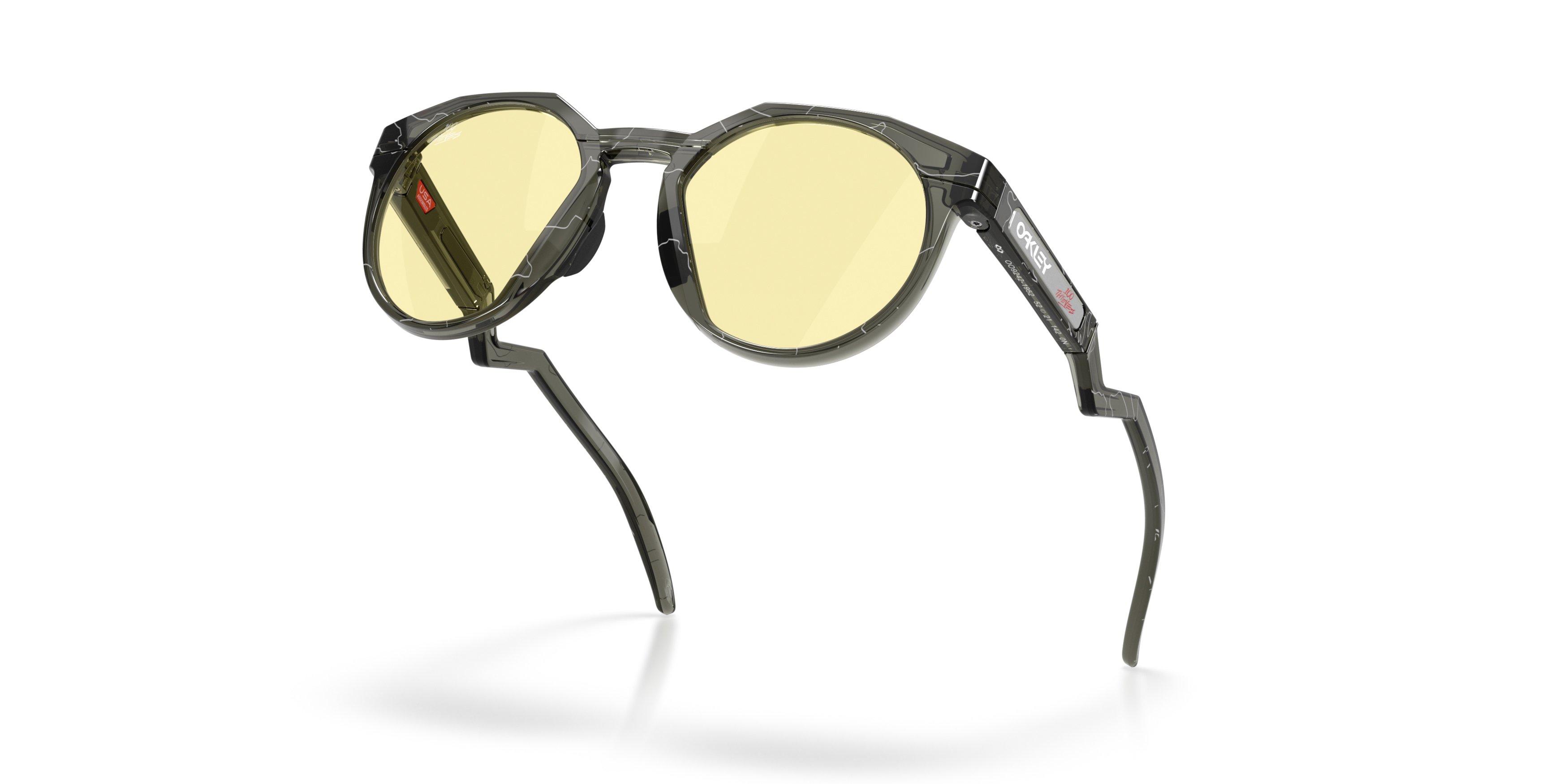 Oakley HSTN Prizm Gaming Sunglasses - Grey Smoke - GREY/YELLOW Thumbnail View 4