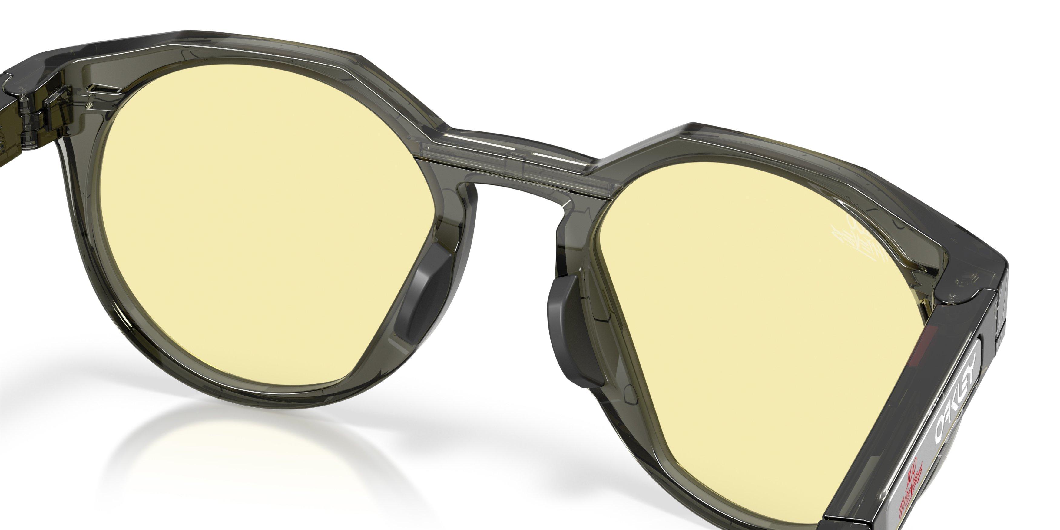 Oakley HSTN Prizm Gaming Sunglasses - Grey Smoke - GREY/YELLOW Thumbnail View 6