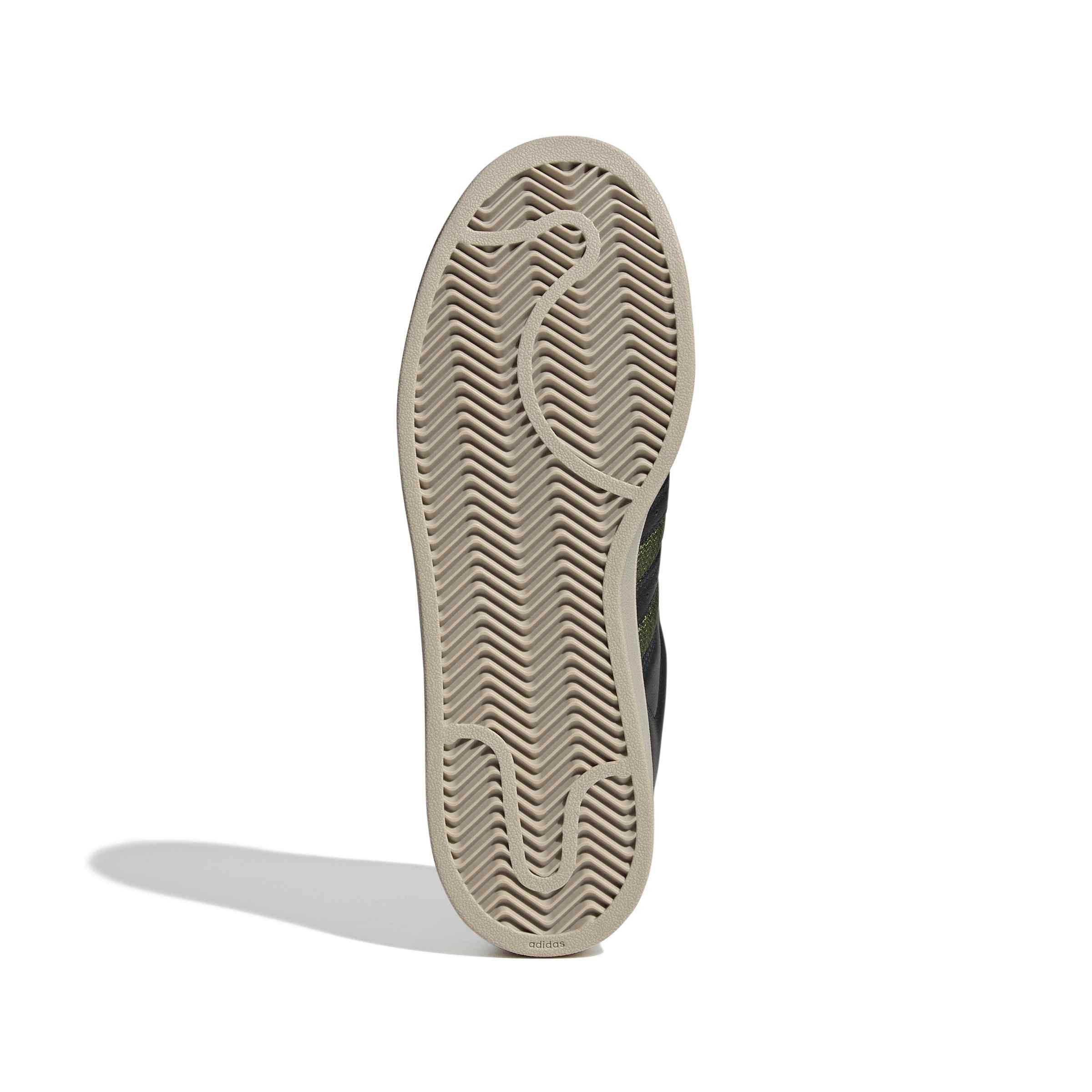 adidas Originals Superstar II "Core Black/Tech Olive/Wonder Beige" Men's Shoe - BLACK/OLIVE/BEIGE Thumbnail View 6