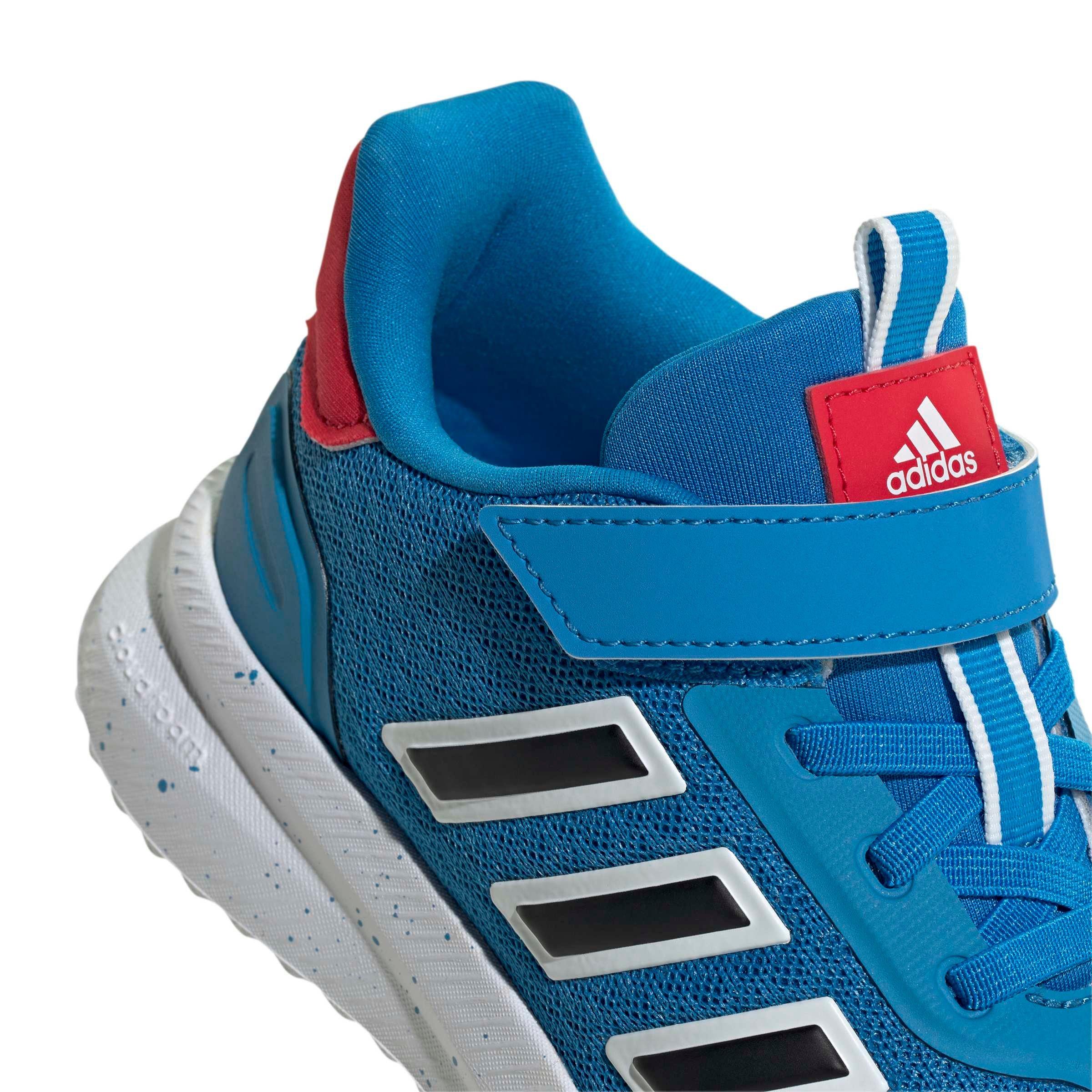 adidas X_PLRPATH "Bright Blue/Ftwr White/Pure Ruby" Preschool Boys' Shoe - BLUE/WHITE/RUBY