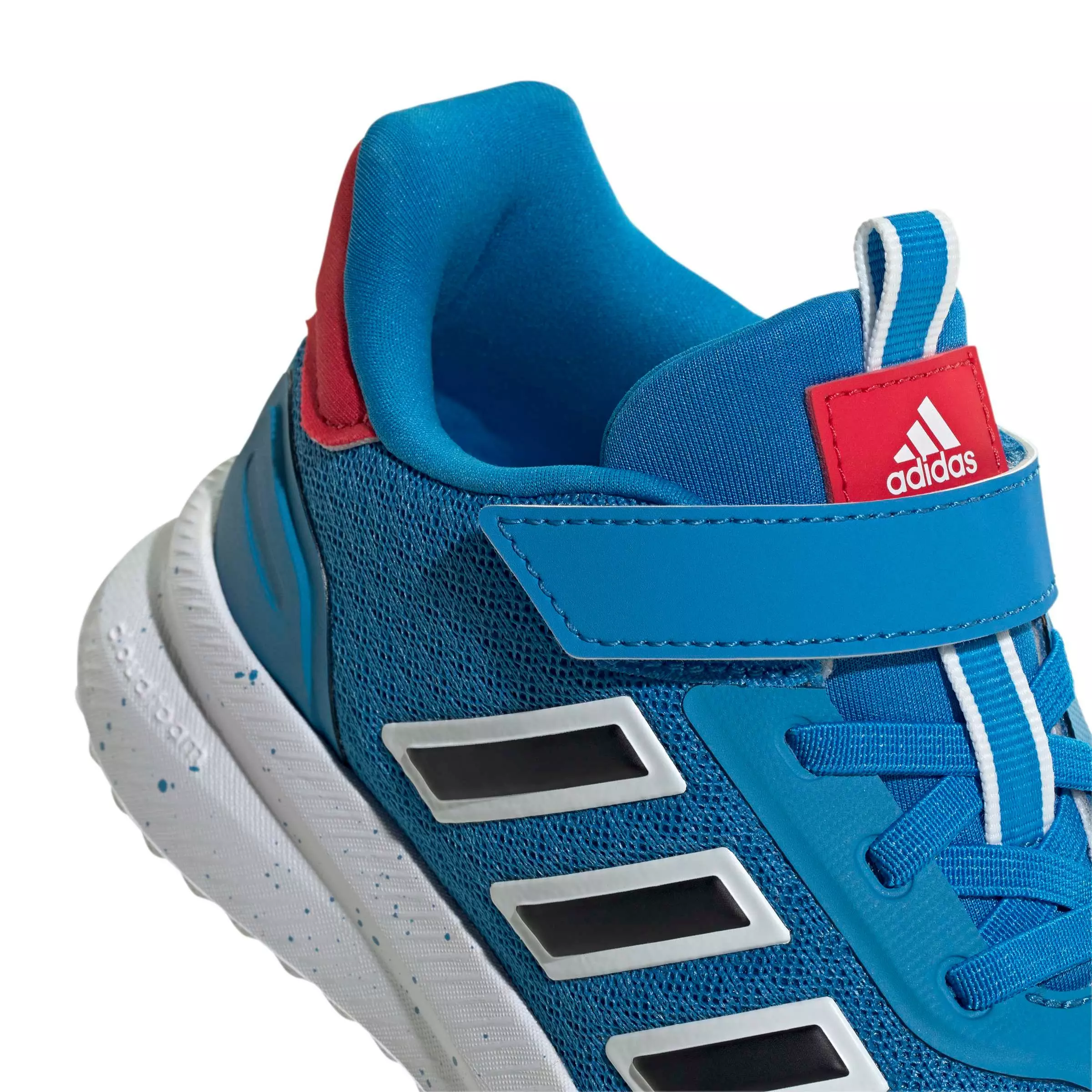 adidas X_PLRPATH "Bright Blue/Ftwr White/Pure Ruby" Preschool Boys' Shoe - BLUE/WHITE/RUBY