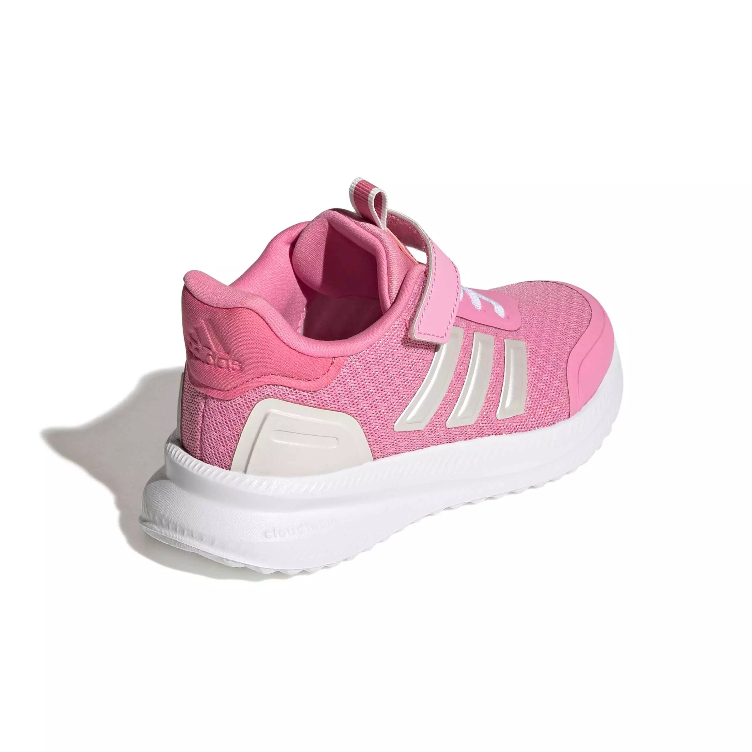 adidas X_PLRPATH "Zero Metallic/St Tropic Bloom/Pink Fusion" Preschool Girls' Shoe - ZERO/BLOOM/PINK