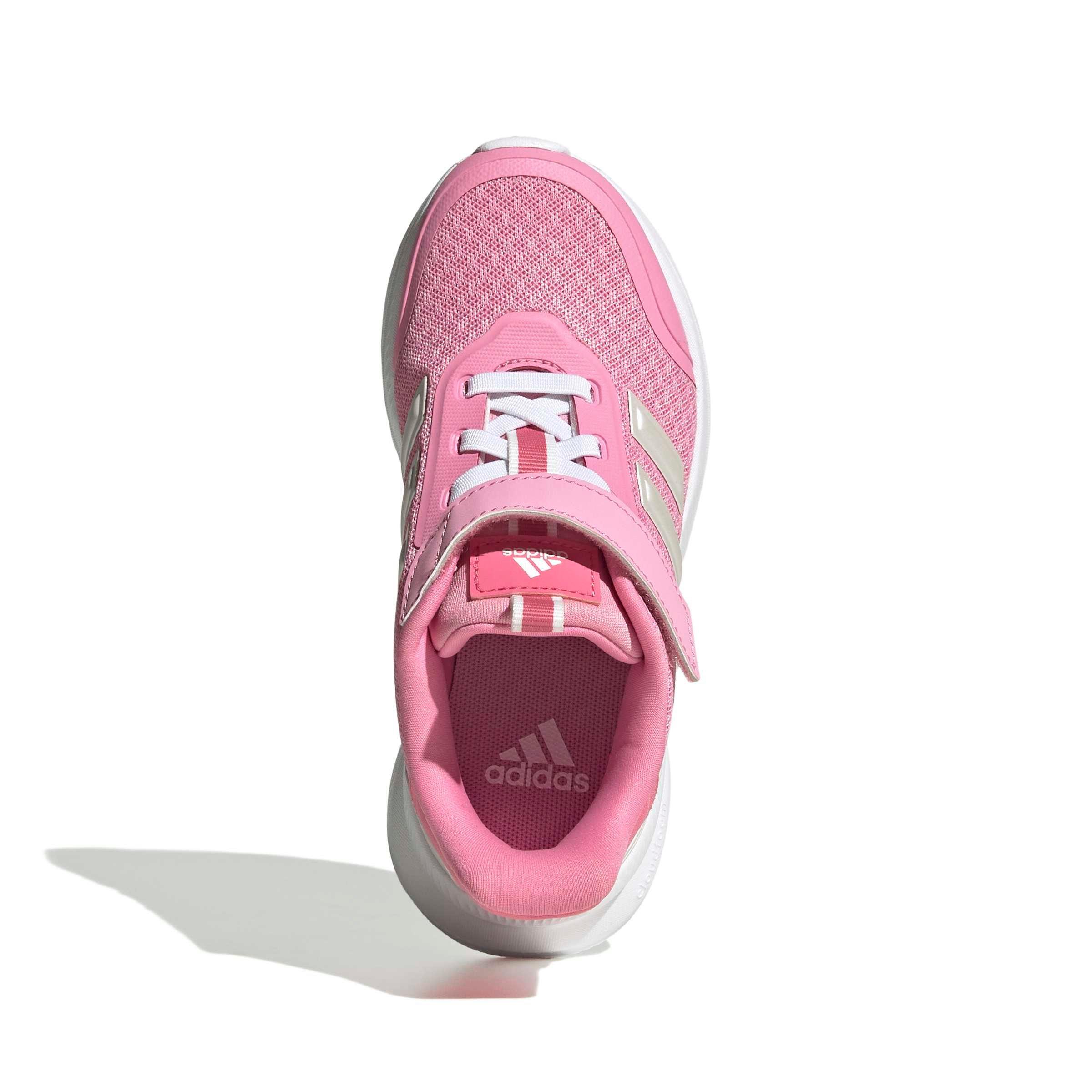 adidas X_PLRPATH "Zero Metallic/St Tropic Bloom/Pink Fusion" Preschool Girls' Shoe - ZERO/BLOOM/PINK