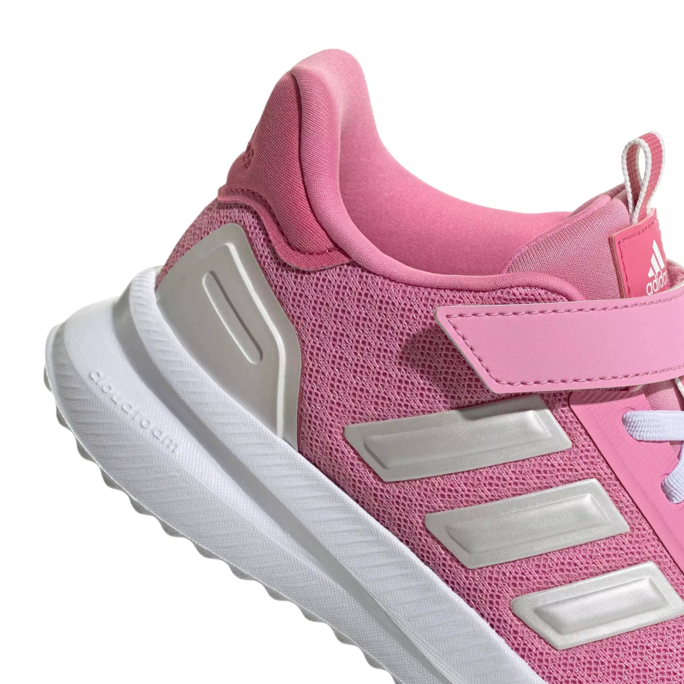 adidas X_PLRPATH "Zero Metallic/St Tropic Bloom/Pink Fusion" Preschool Girls' Shoe - ZERO/BLOOM/PINK