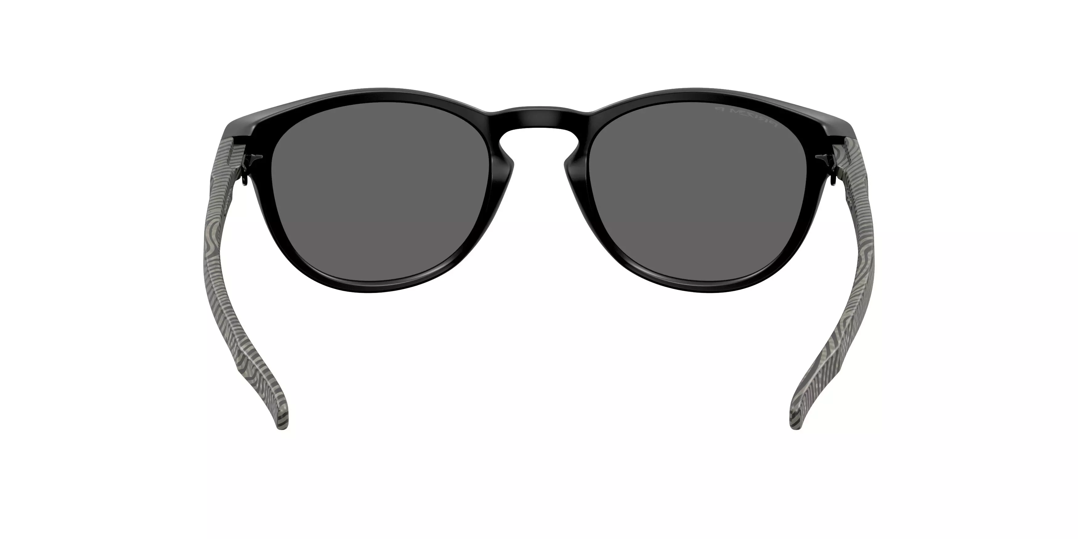 Oakley Latch Prizm Black Polarized Sunglasses - Black Fingerprint - BLACK/GREY