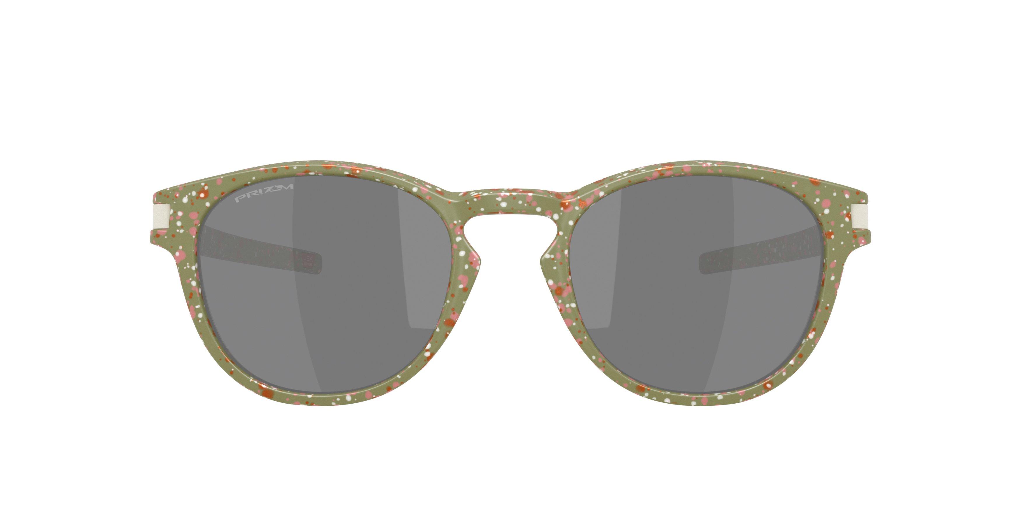 Oakley Latch Prizm Black Sunglasses - Matte Fern Terrazzo - GREEN/GREY Thumbnail View 3