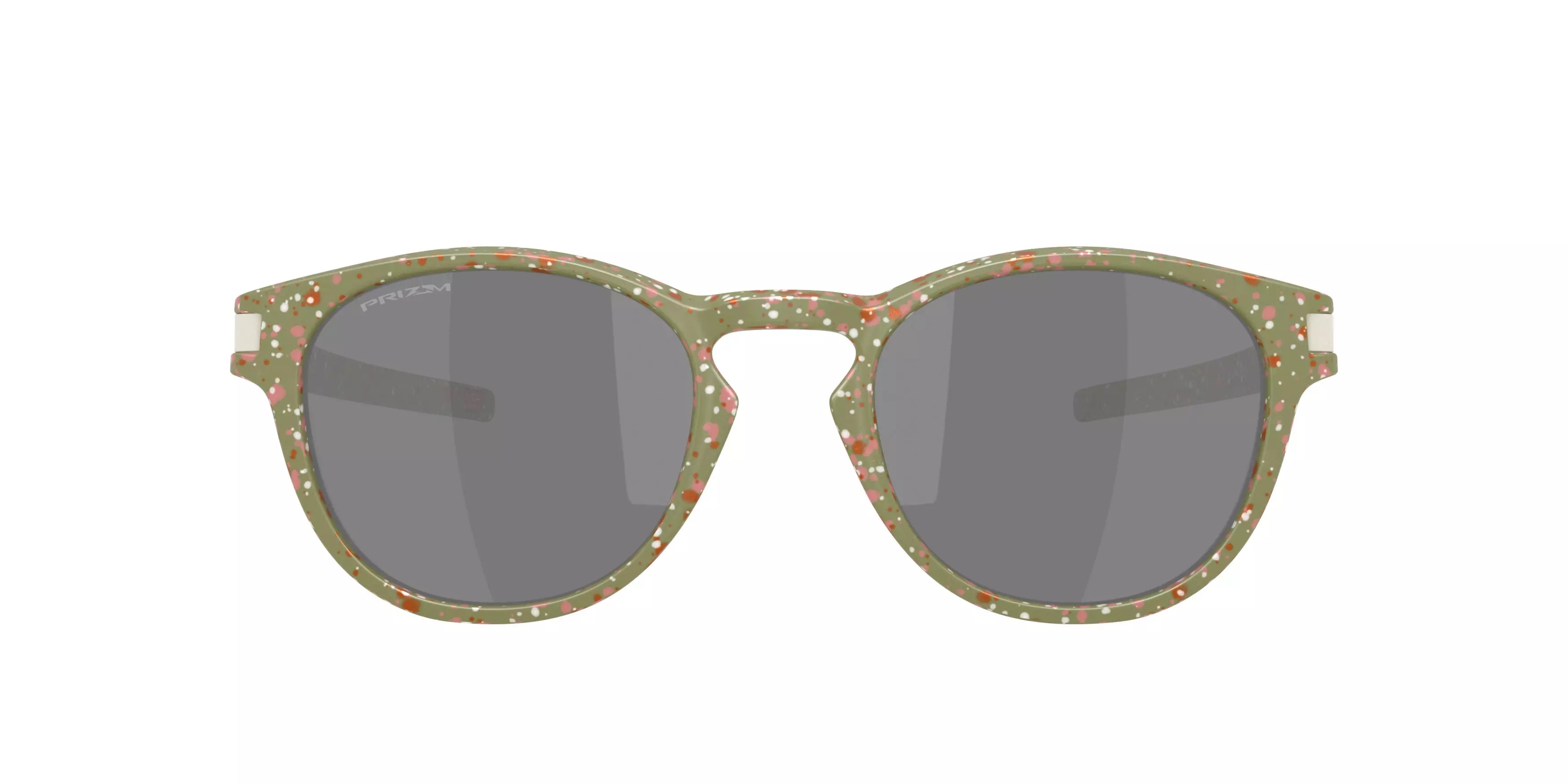 Oakley Latch Prizm Black Sunglasses - Matte Fern Terrazzo - GREEN/GREY