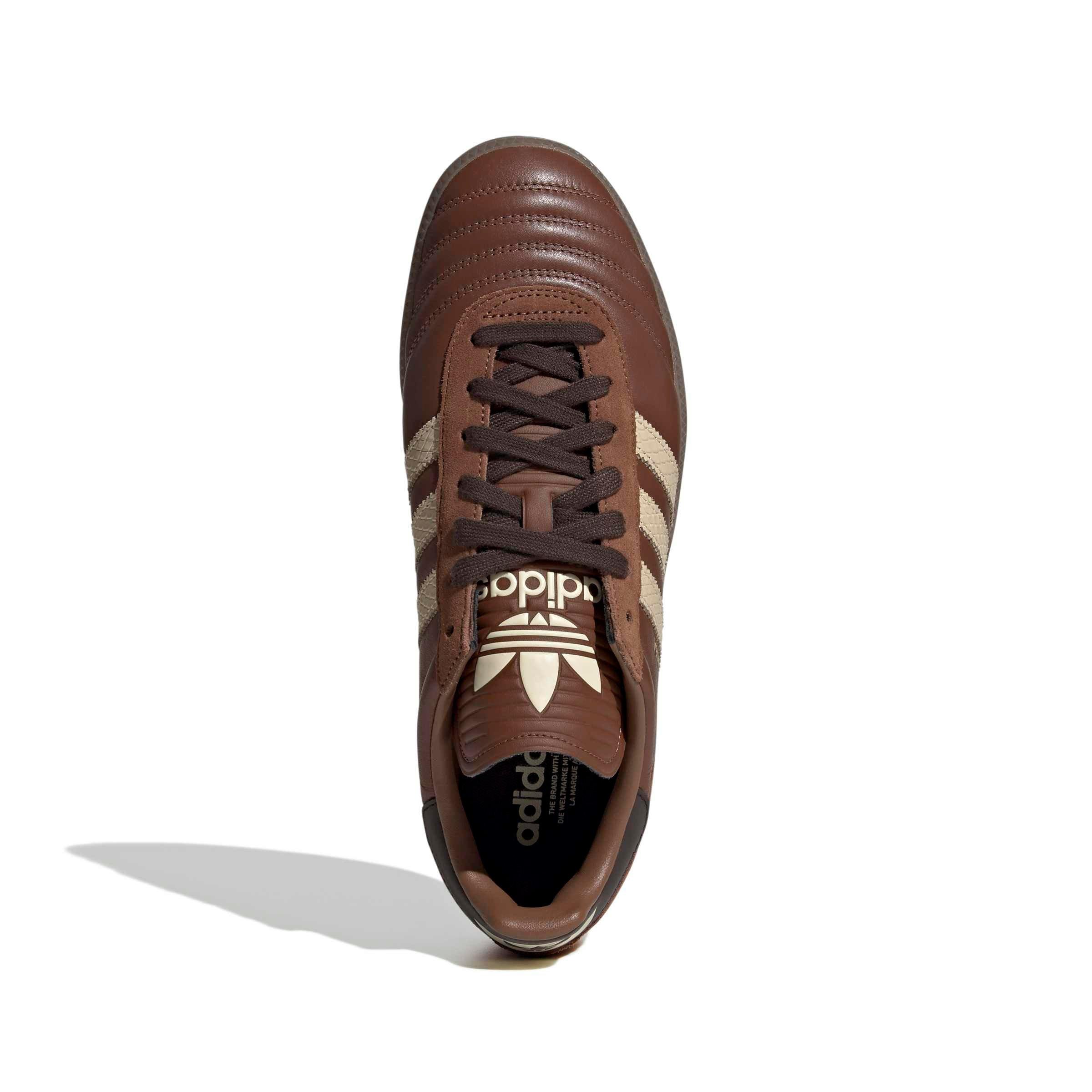 adidas Originals Samba JP "Preloved Brown/Sand Strata/Dark Brown" Men's Shoe - BROWN/SAND/DK BROWN Thumbnail View 5