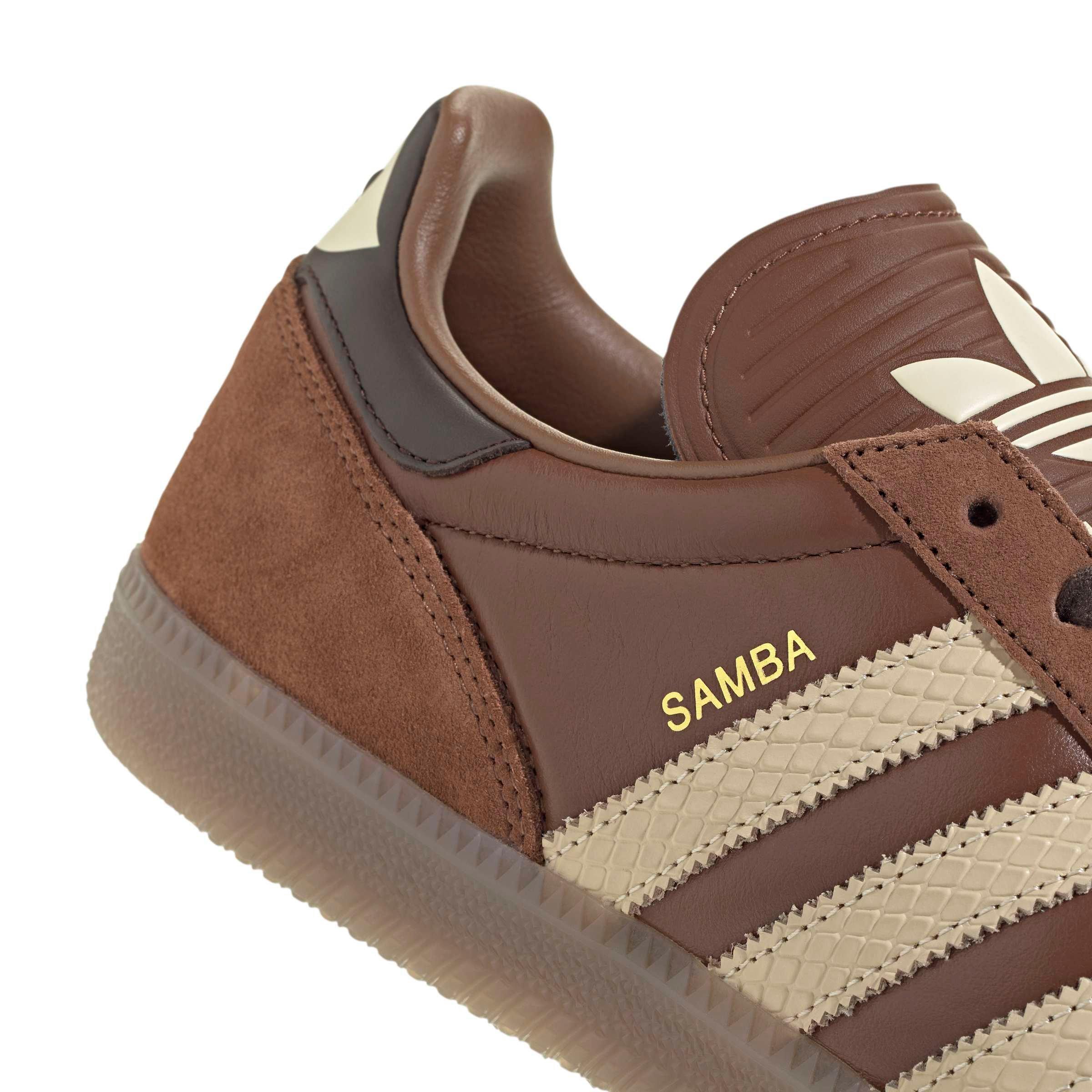 adidas Originals Samba JP "Preloved Brown/Sand Strata/Dark Brown" Men's Shoe - BROWN/SAND/DK BROWN Thumbnail View 7