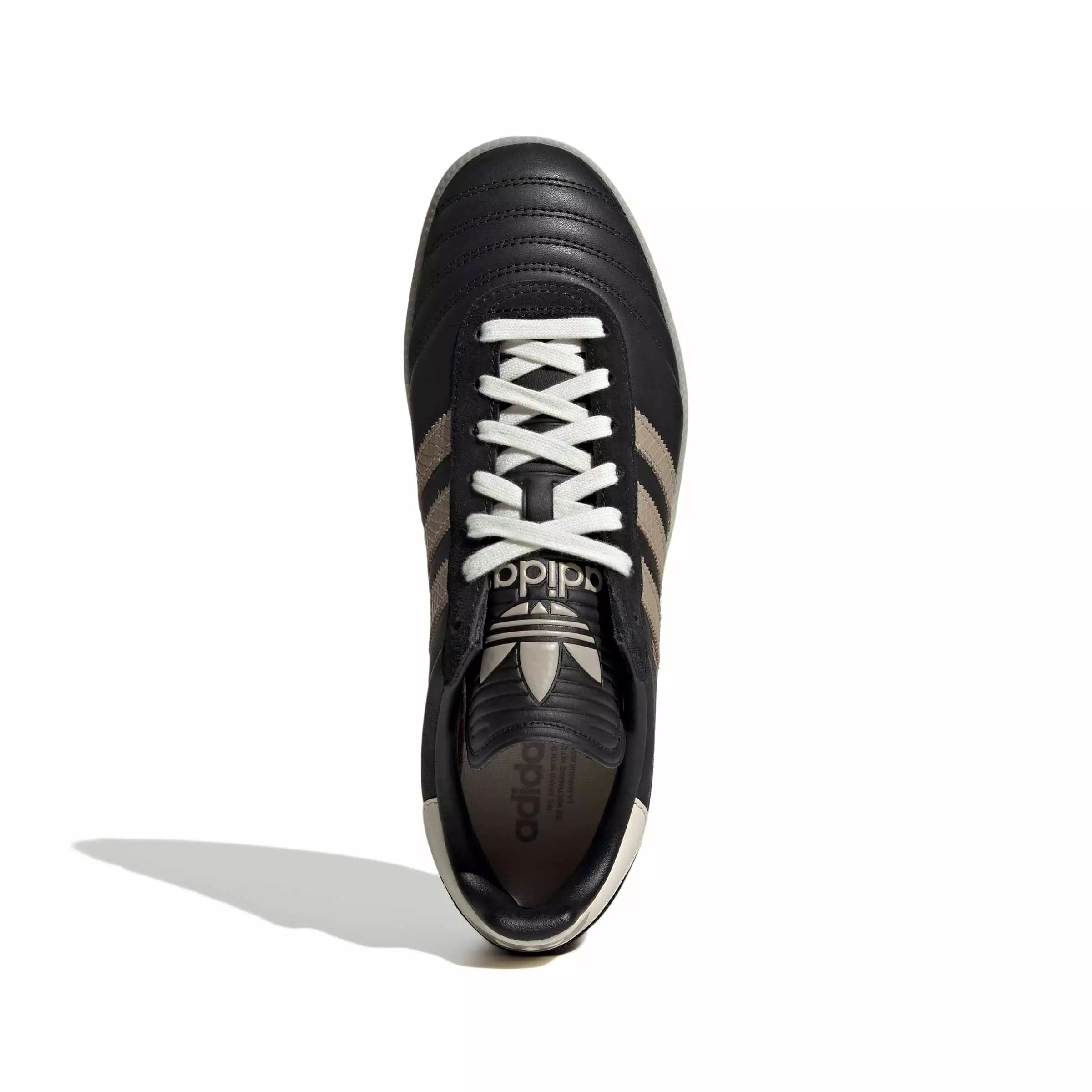 adidas Originals Samba JP "Core Black/Trace Khaki/Cream White" Men's Shoe - BLACK/KHAKI/CREAM