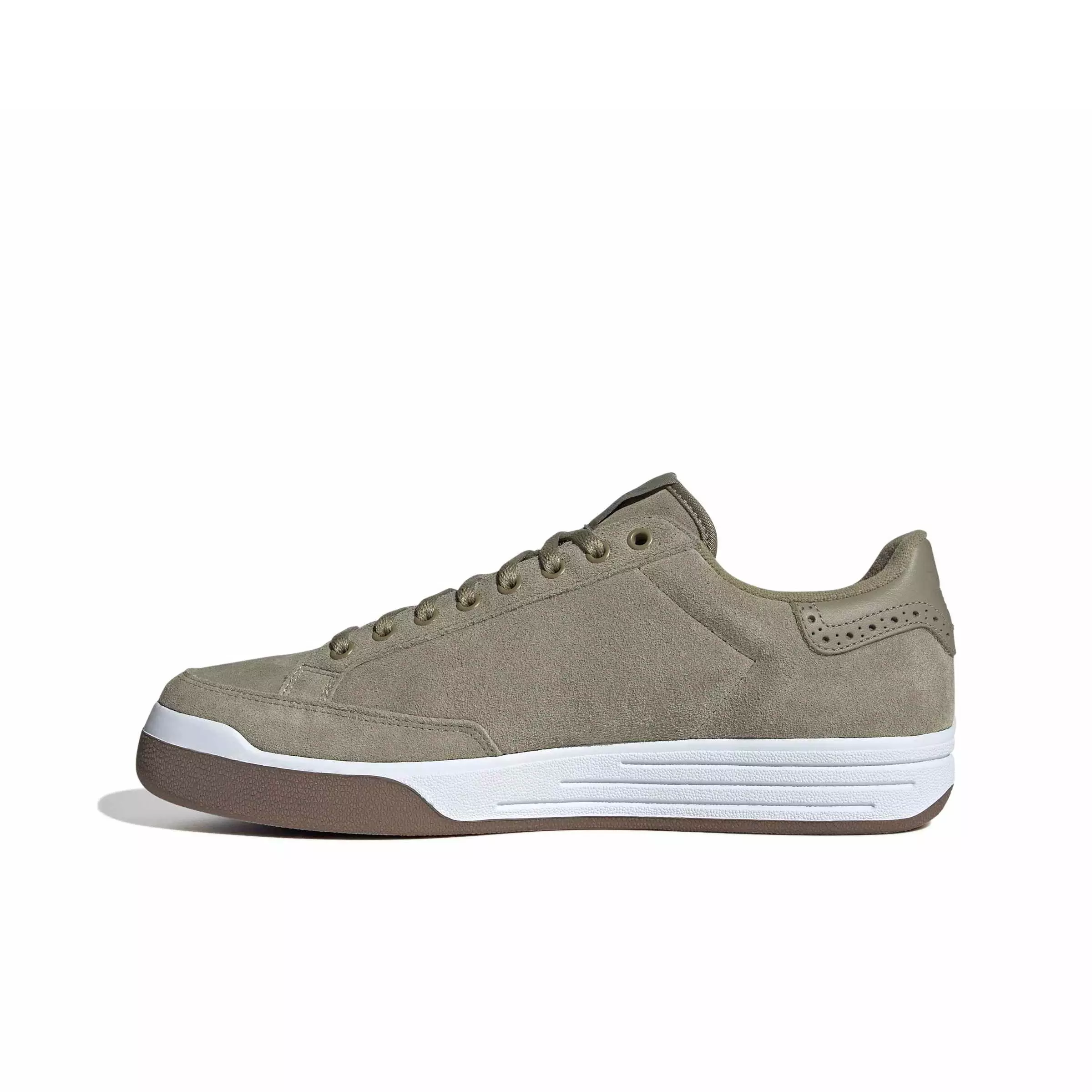 adidas Originals Rod Laver "Orbit Green/Orbit Green/Gum 5" Men's Shoe - GREEN/GREEN/GUM