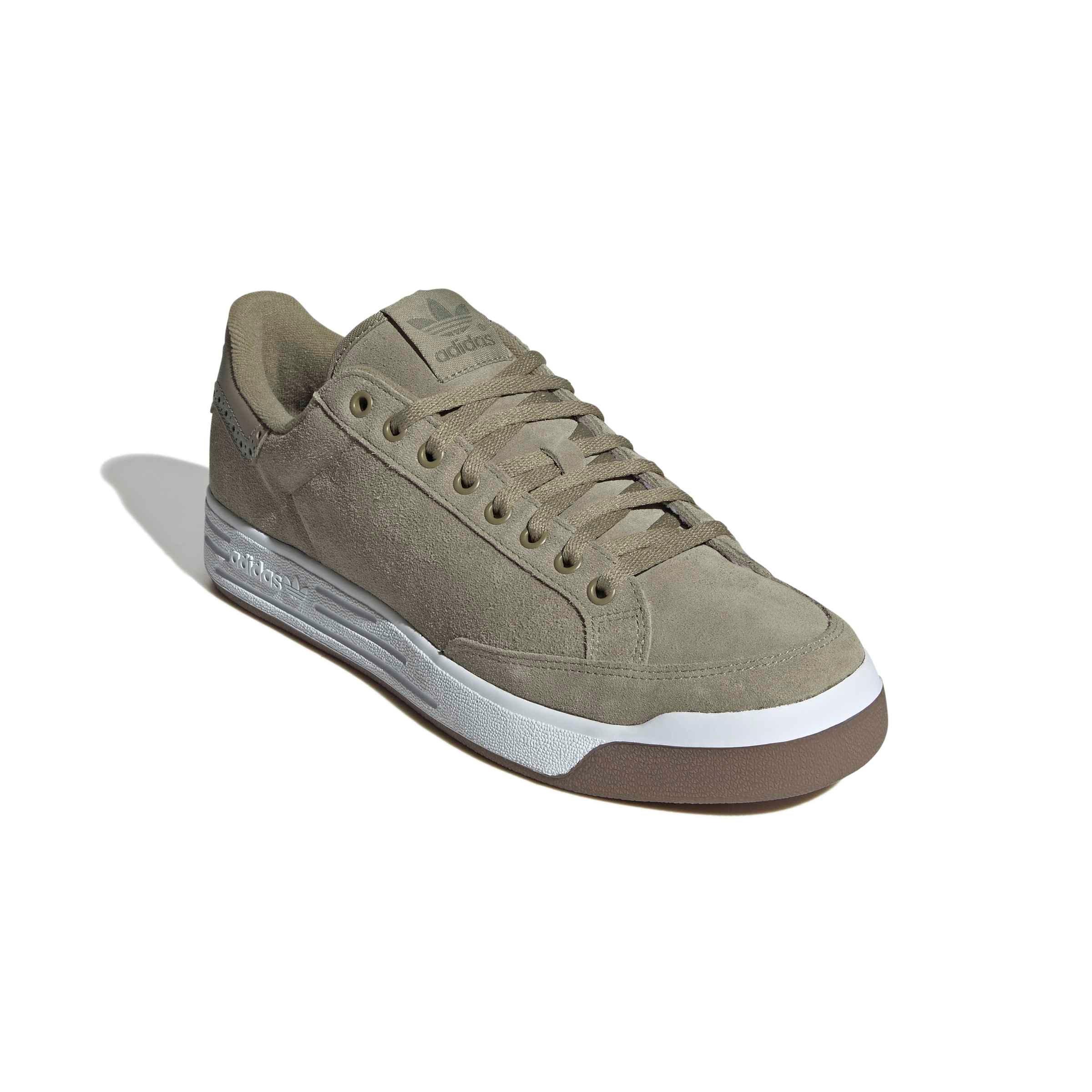 adidas Originals Rod Laver "Orbit Green/Orbit Green/Gum 5" Men's Shoe - GREEN/GREEN/GUM Thumbnail View 3