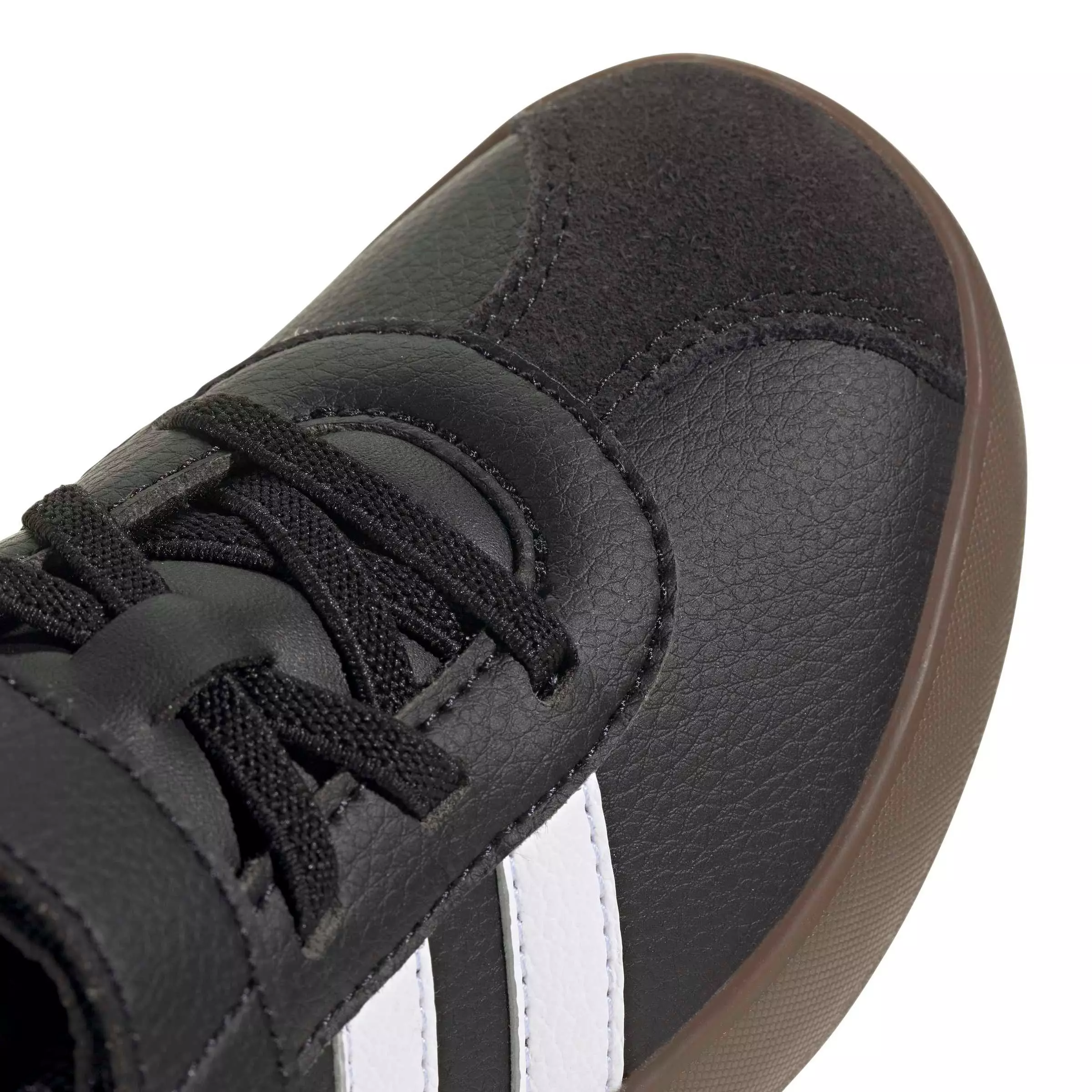 adidas VL Court 3.0 "Core Black/Ftwr White/Core Black" Preschool Boys' Shoe - BLACK/WHITE/BLACK