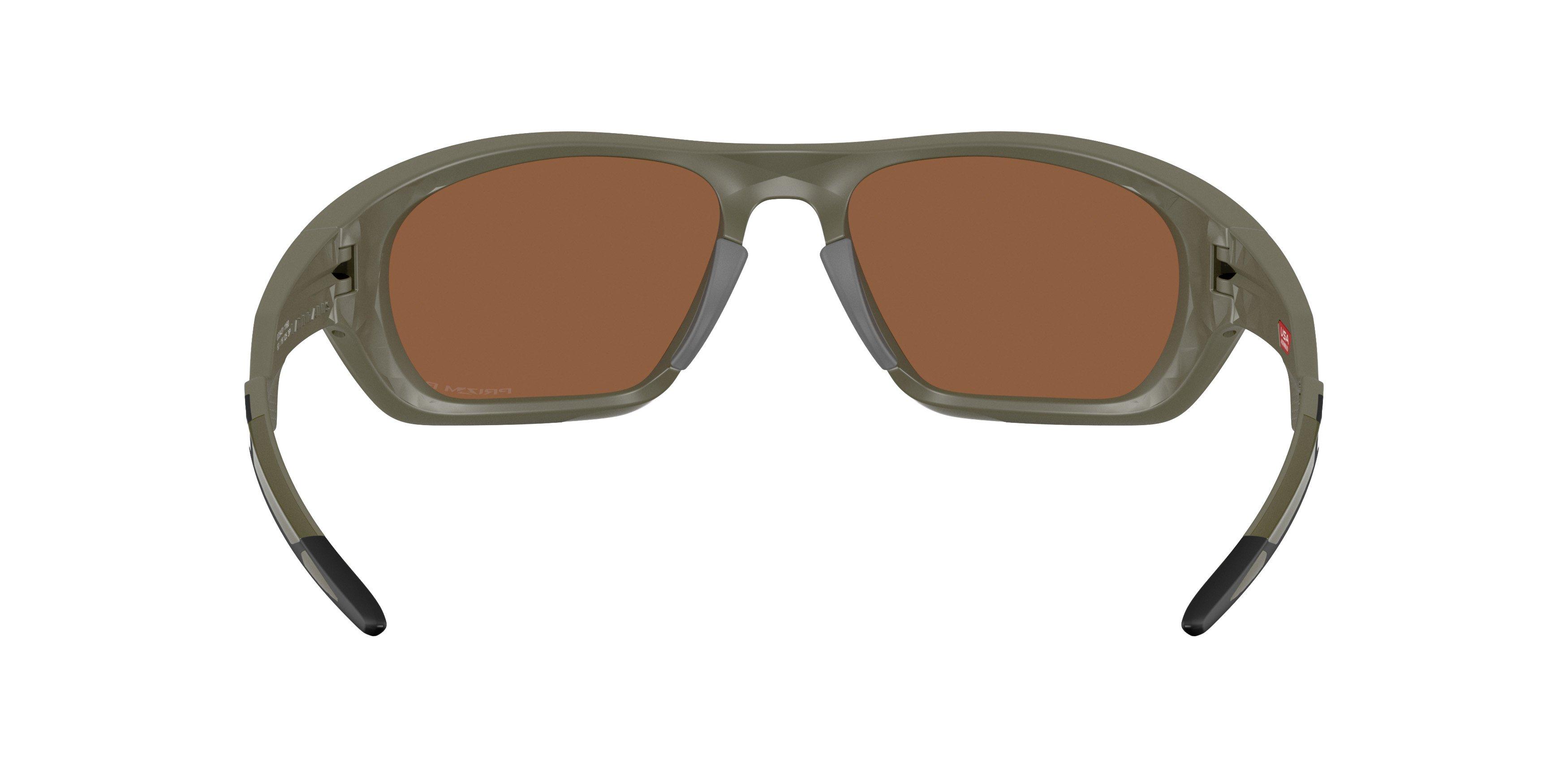 Oakley Lateralis Prizm Tungsten Polarized Sunglasses - Matte Moss - GREEN/BROWN Thumbnail View 2