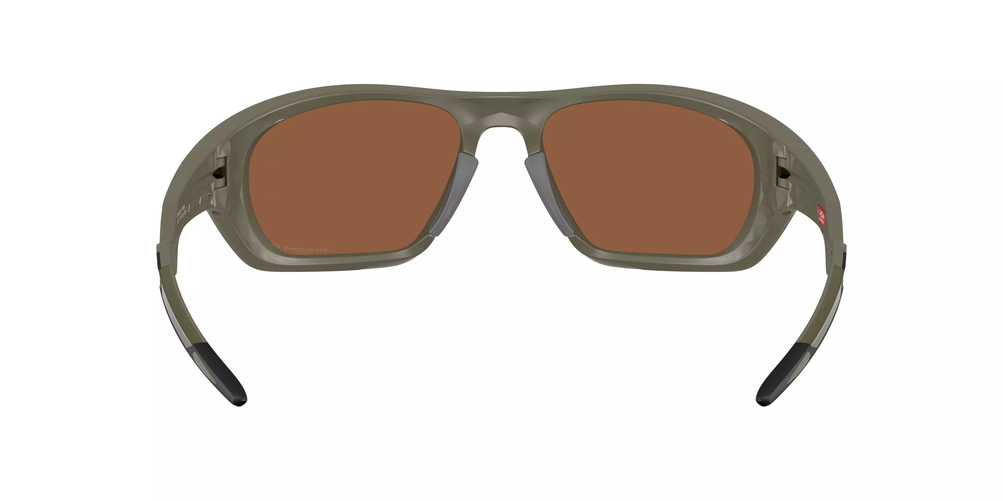 Oakley Lateralis Prizm Tungsten Polarized Sunglasses - Matte Moss - GREEN/BROWN