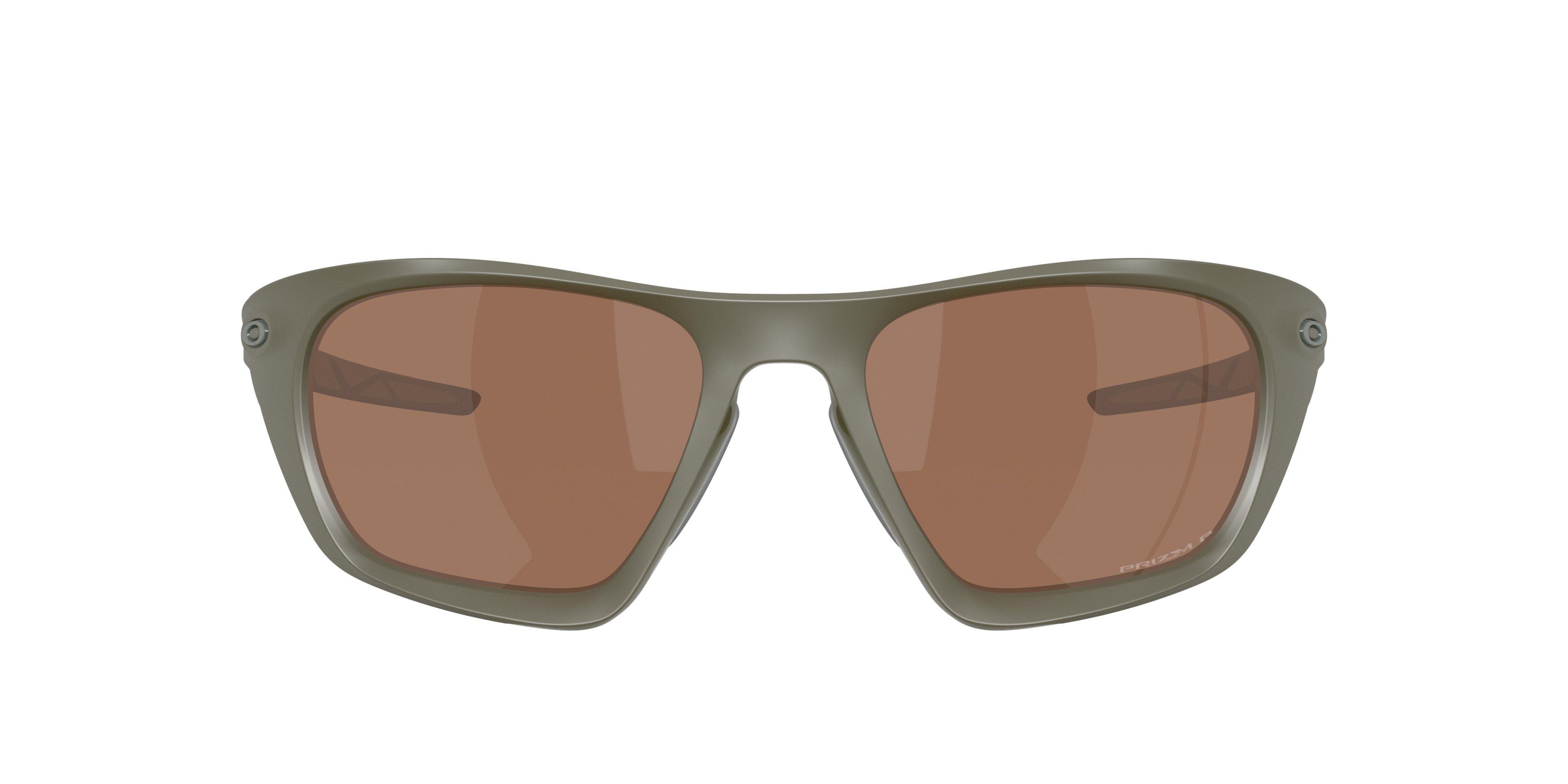 Oakley Lateralis Prizm Tungsten Polarized Sunglasses - Matte Moss - GREEN/BROWN Thumbnail View 3