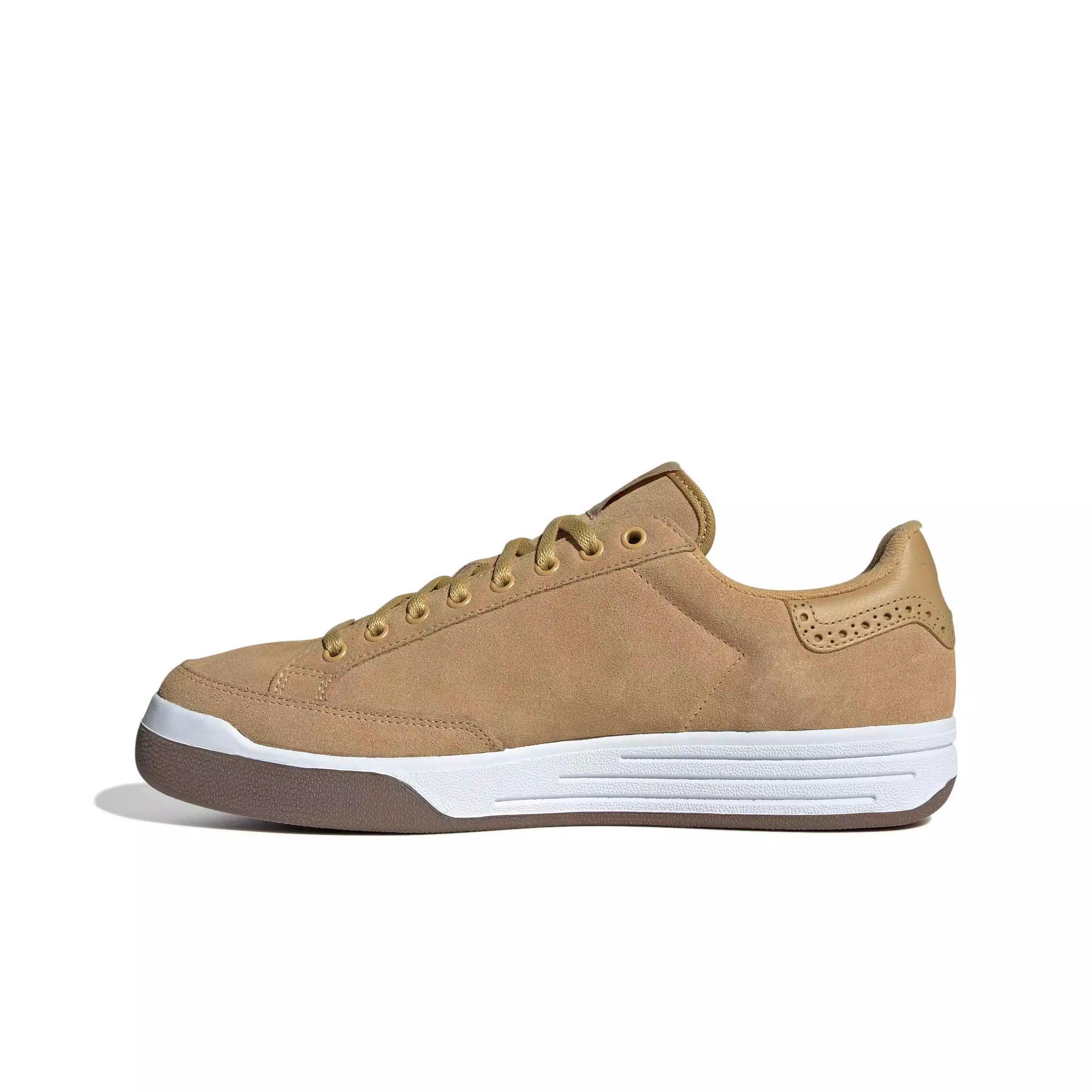 adidas Originals Rod Laver "Golden Beige/Golden Beige/Gum 5" Men's Shoe - BEIGE/BEIGE/GUM