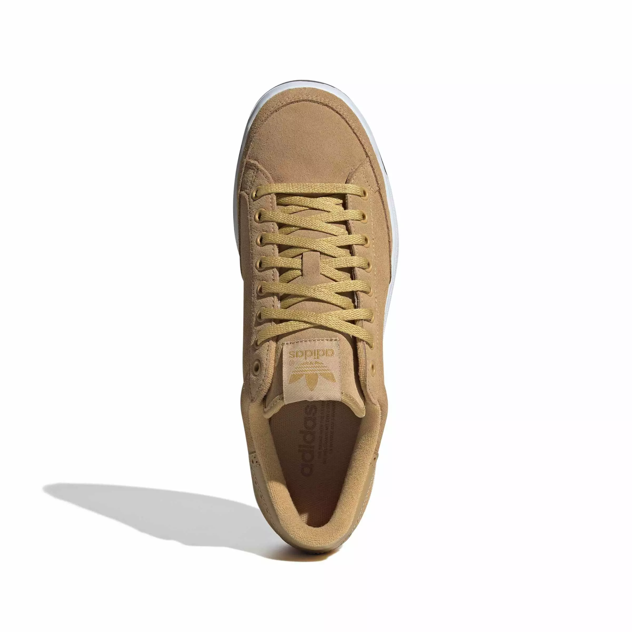 adidas Originals Rod Laver "Golden Beige/Golden Beige/Gum 5" Men's Shoe - BEIGE/BEIGE/GUM