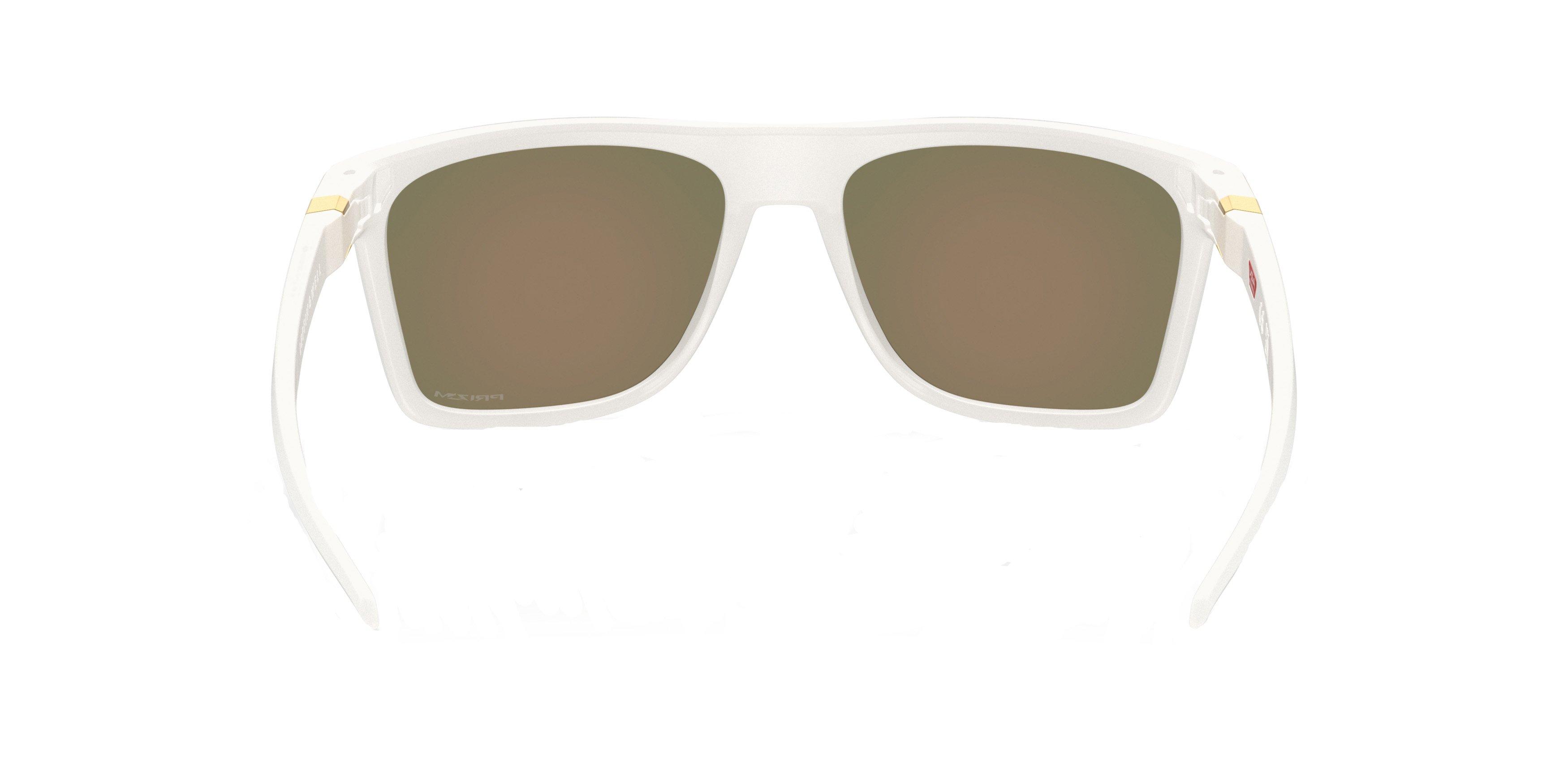 Oakley Leffingwell Prizm Ruby Sunglasses - Transparent Mist - GREY/RED Thumbnail View 2