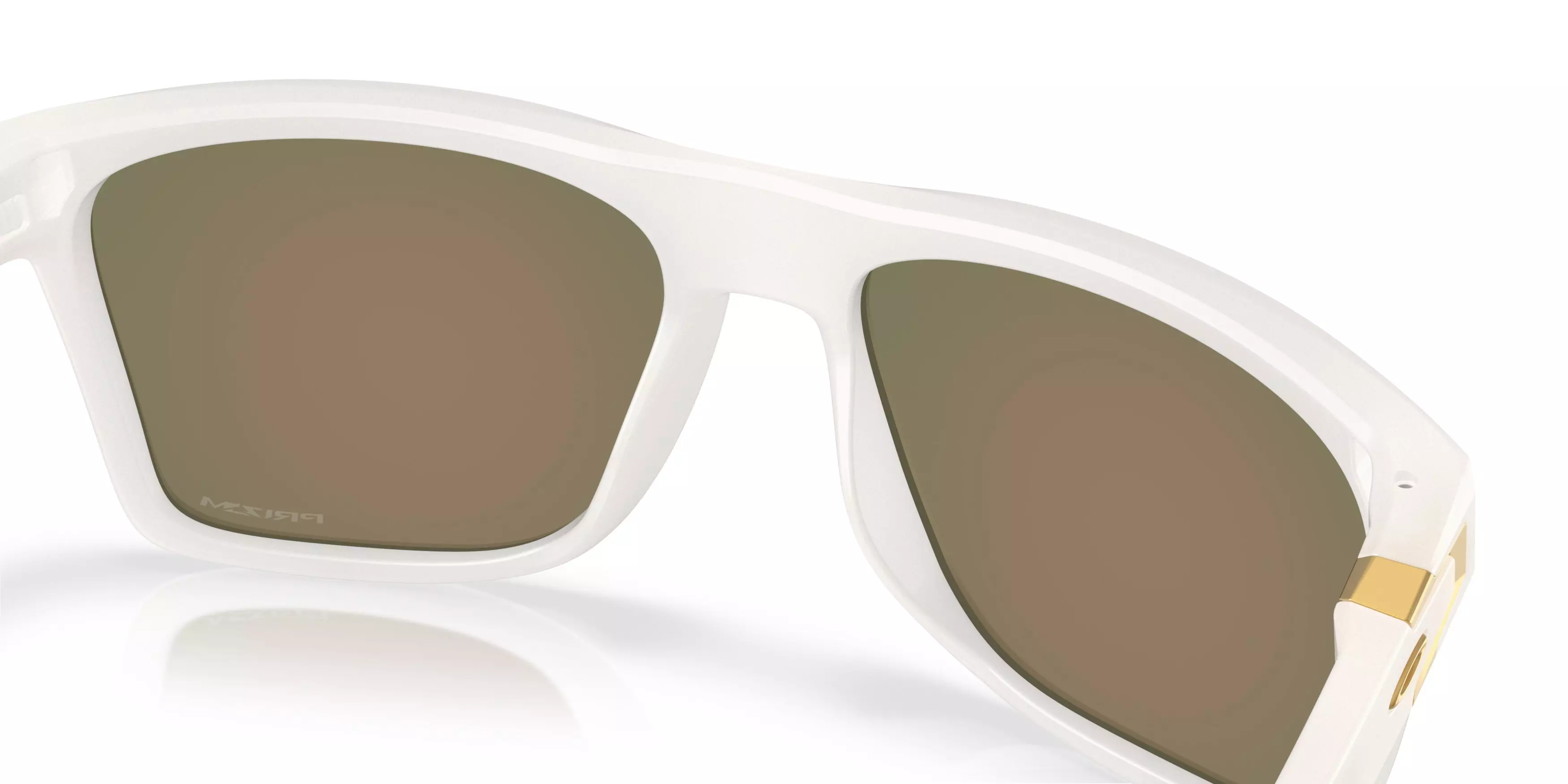 Oakley Leffingwell Prizm Ruby Sunglasses - Transparent Mist - GREY/RED