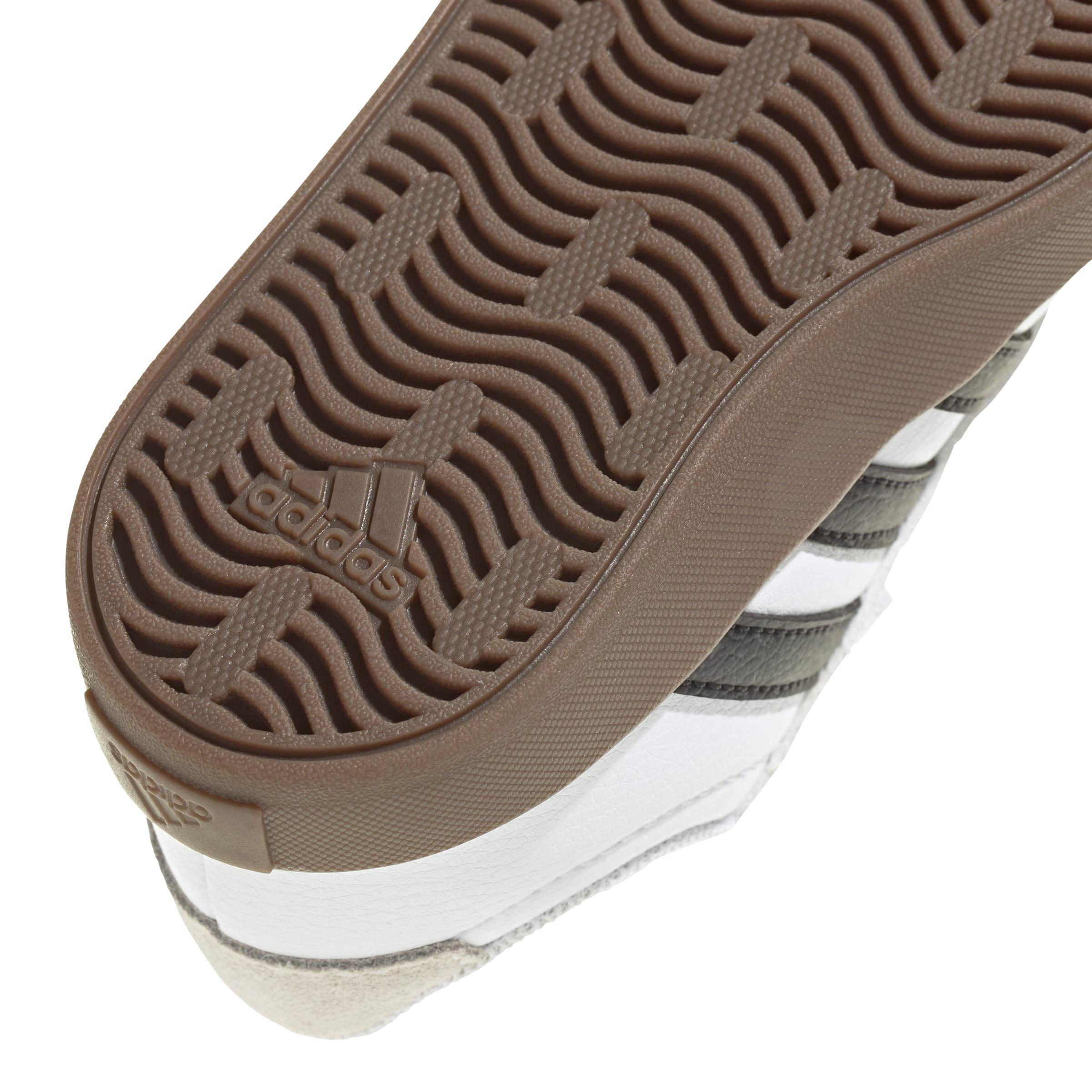adidas VL Court 3.0 "Ftwr White/Core Black/Grey One" Infant Boys' Shoe - WHITE/BLACK/GREY