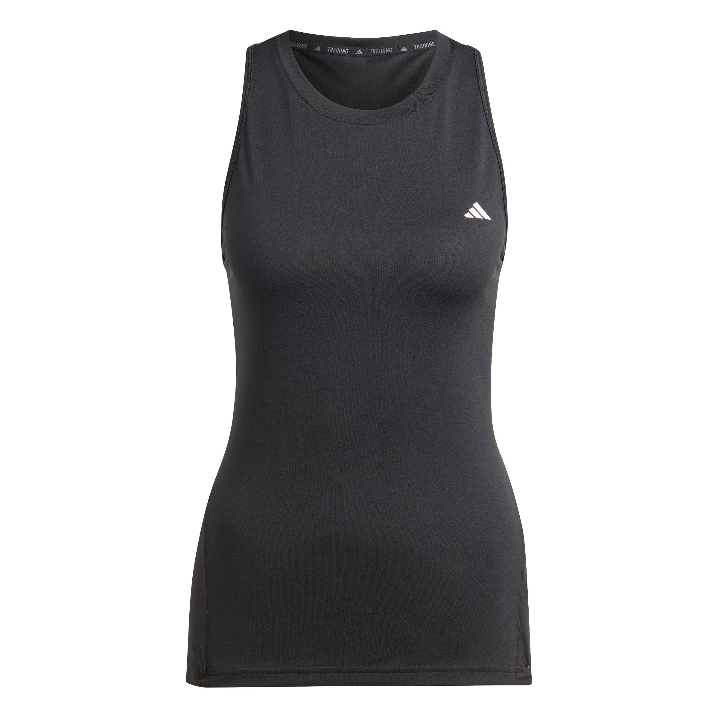 adidas Women's Designed for Training Tee Tank Top-Black - BLACK Thumbnail View 6